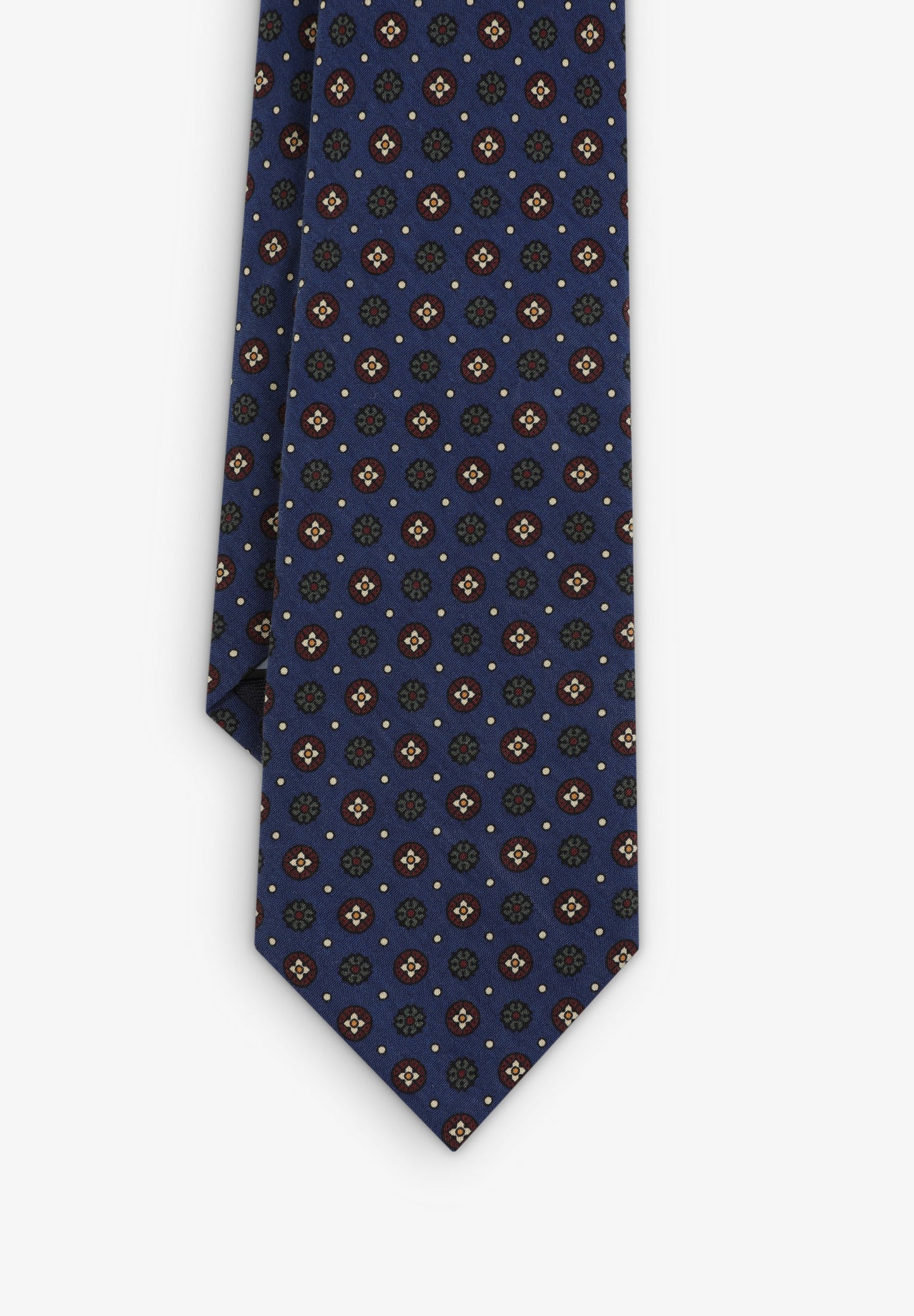 FLOWER MOTIF TIE