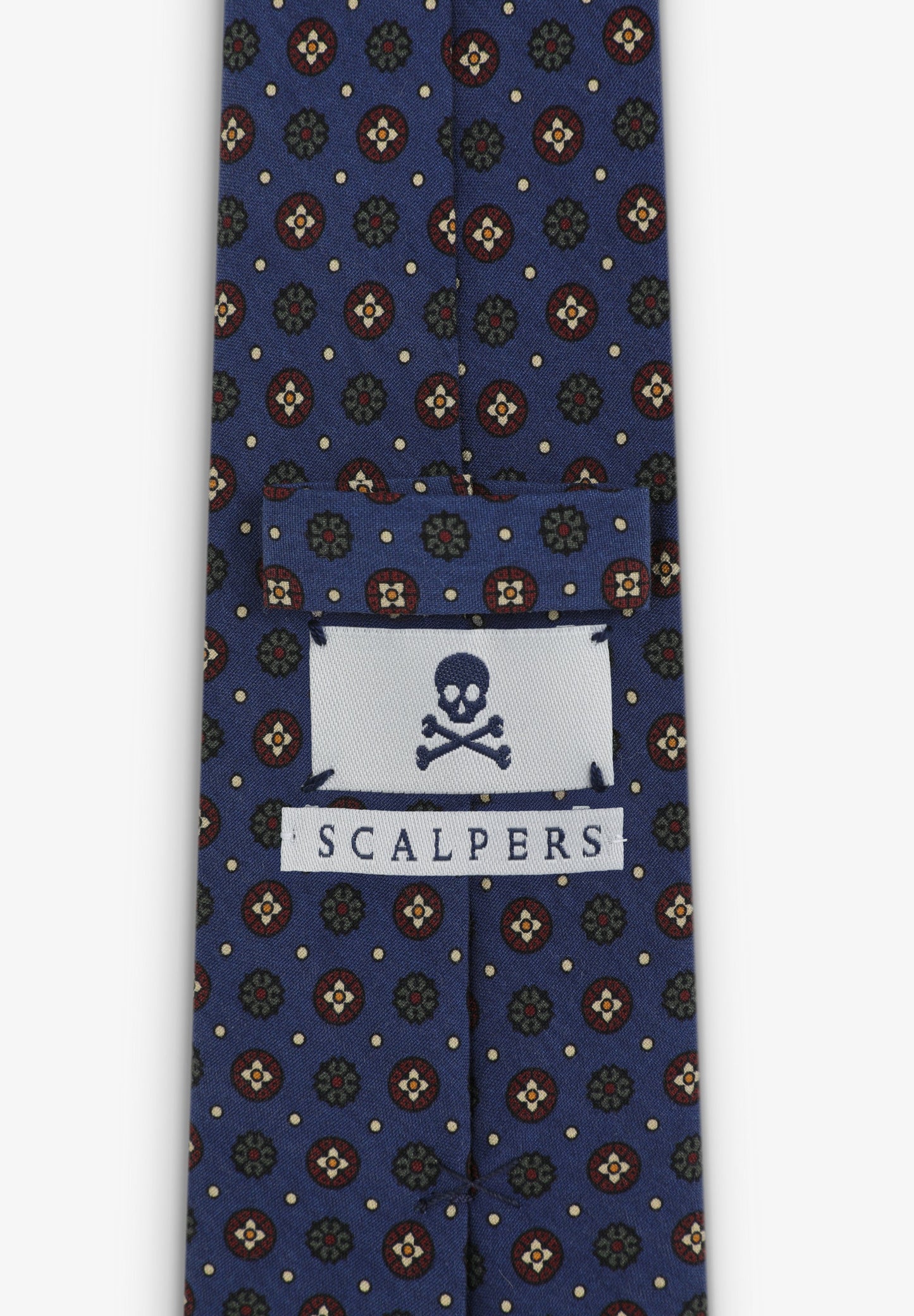 FLOWER MOTIF TIE