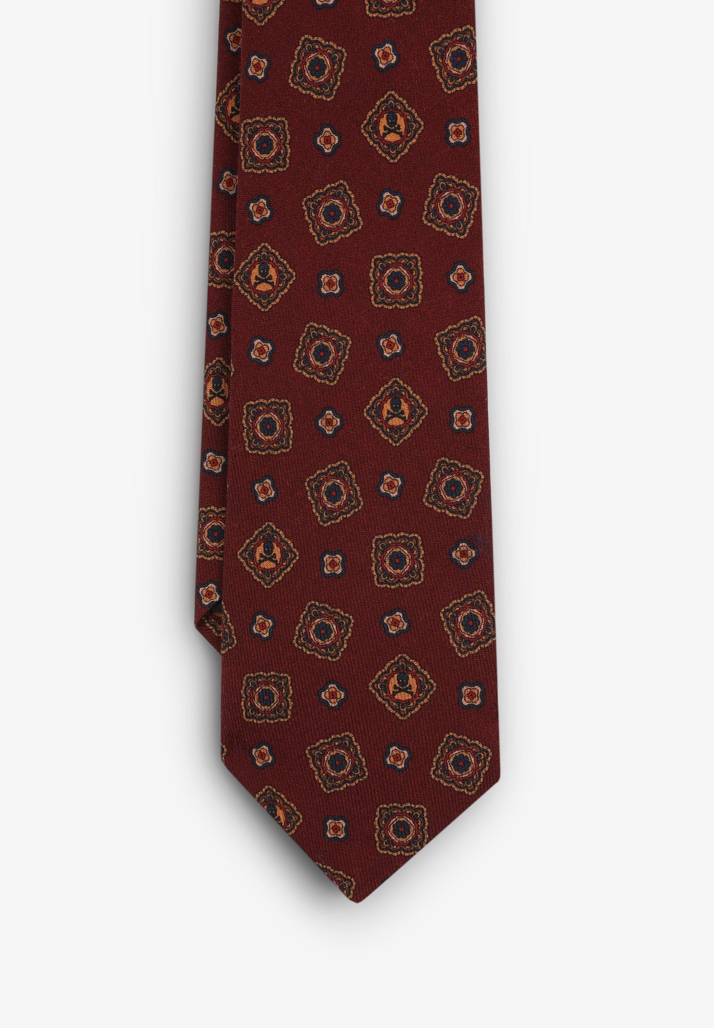 SKULL MOTIF TIE