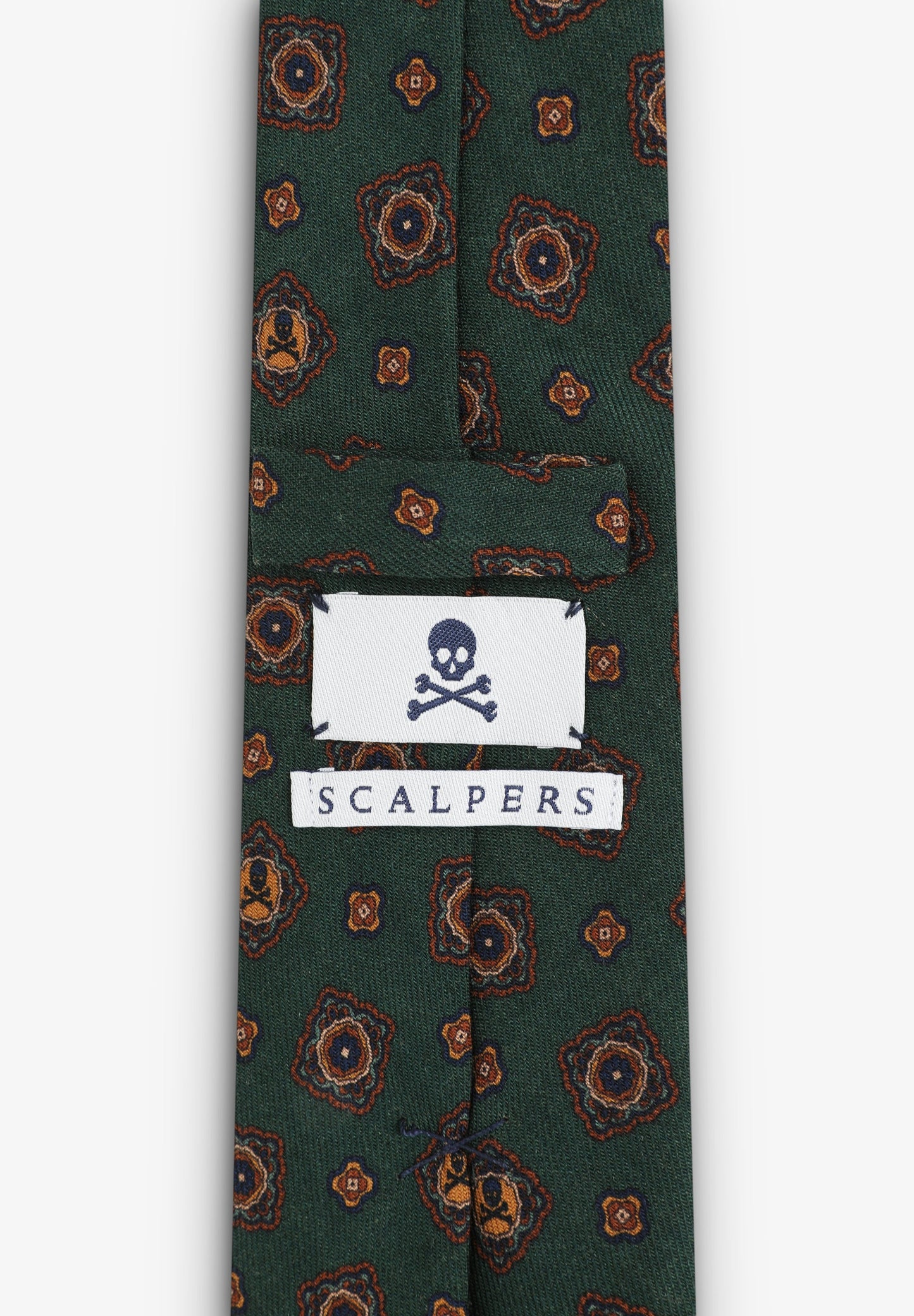 SKULL MOTIF TIE