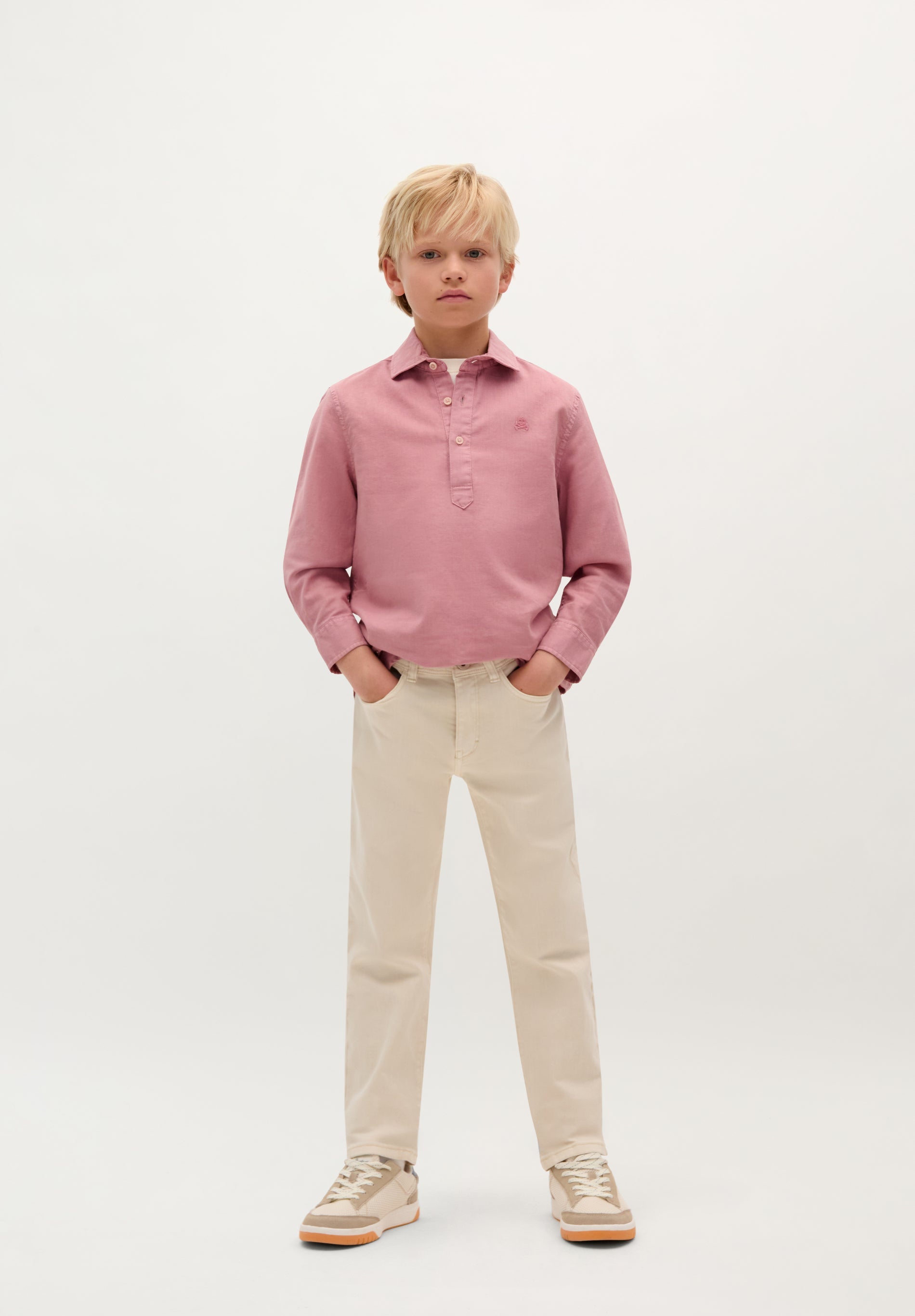 POLO SHIRT WITH MATCHING SKULL