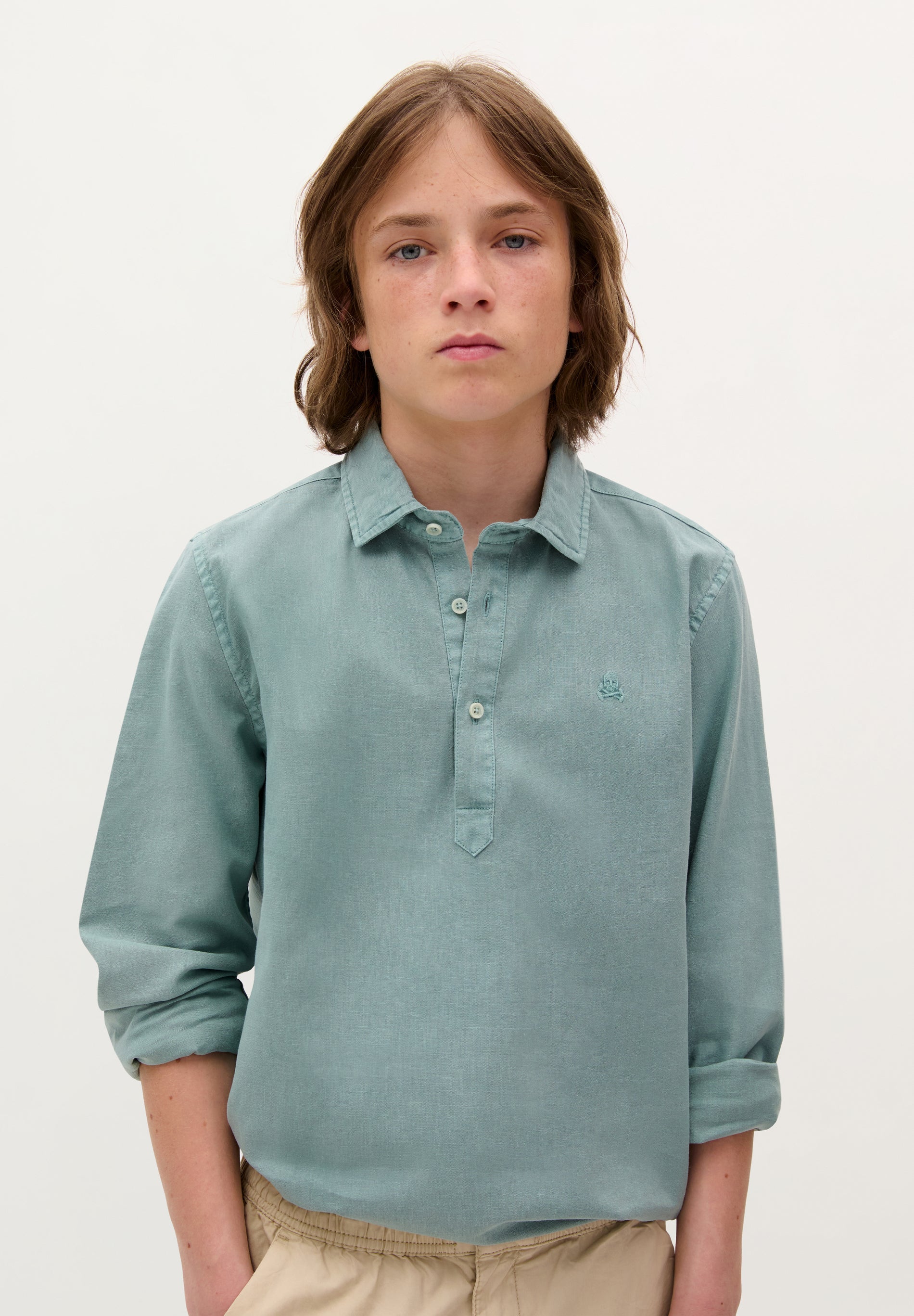 POLO SHIRT WITH MATCHING SKULL