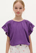 RUFFLE TEE GIRLS