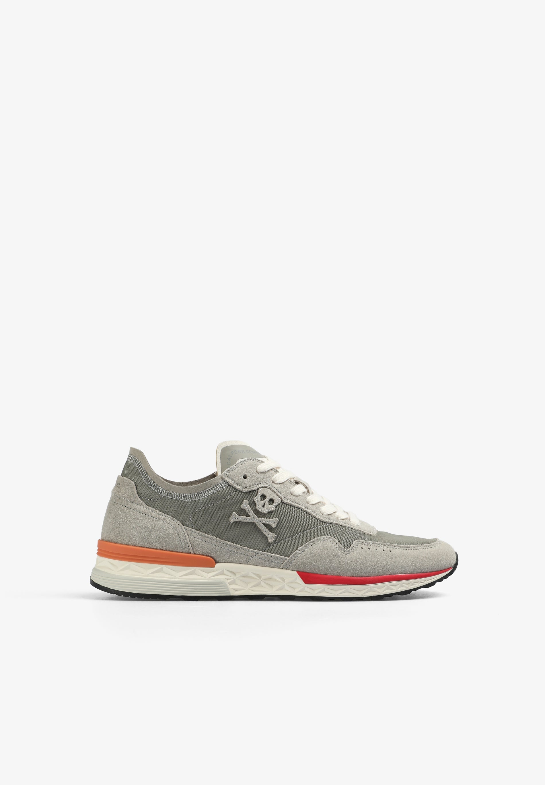 SKULL SNEAKERS WITH CONTRAST DETAIL
