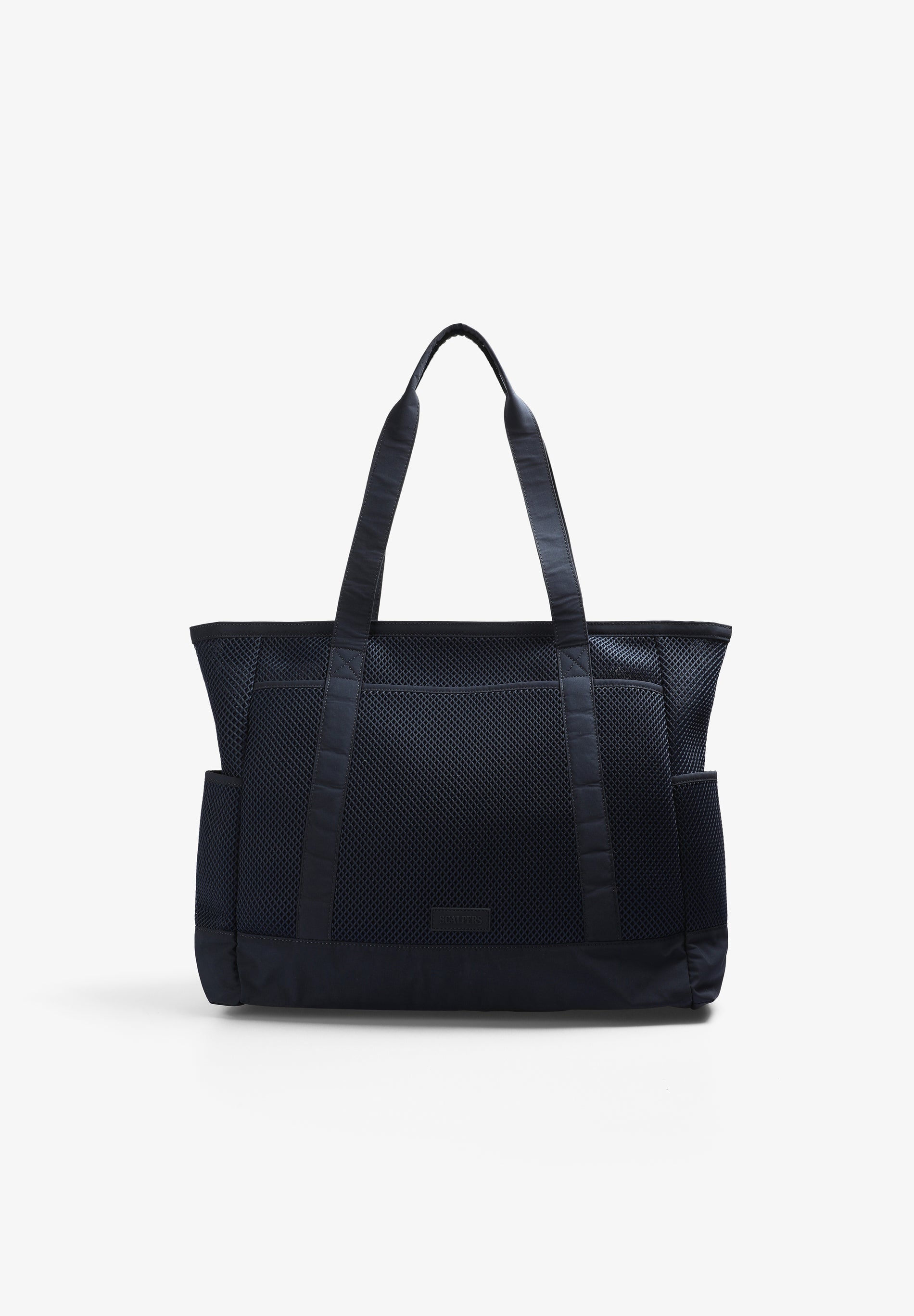 TECHNICAL BAG WITH MESH DETAILS