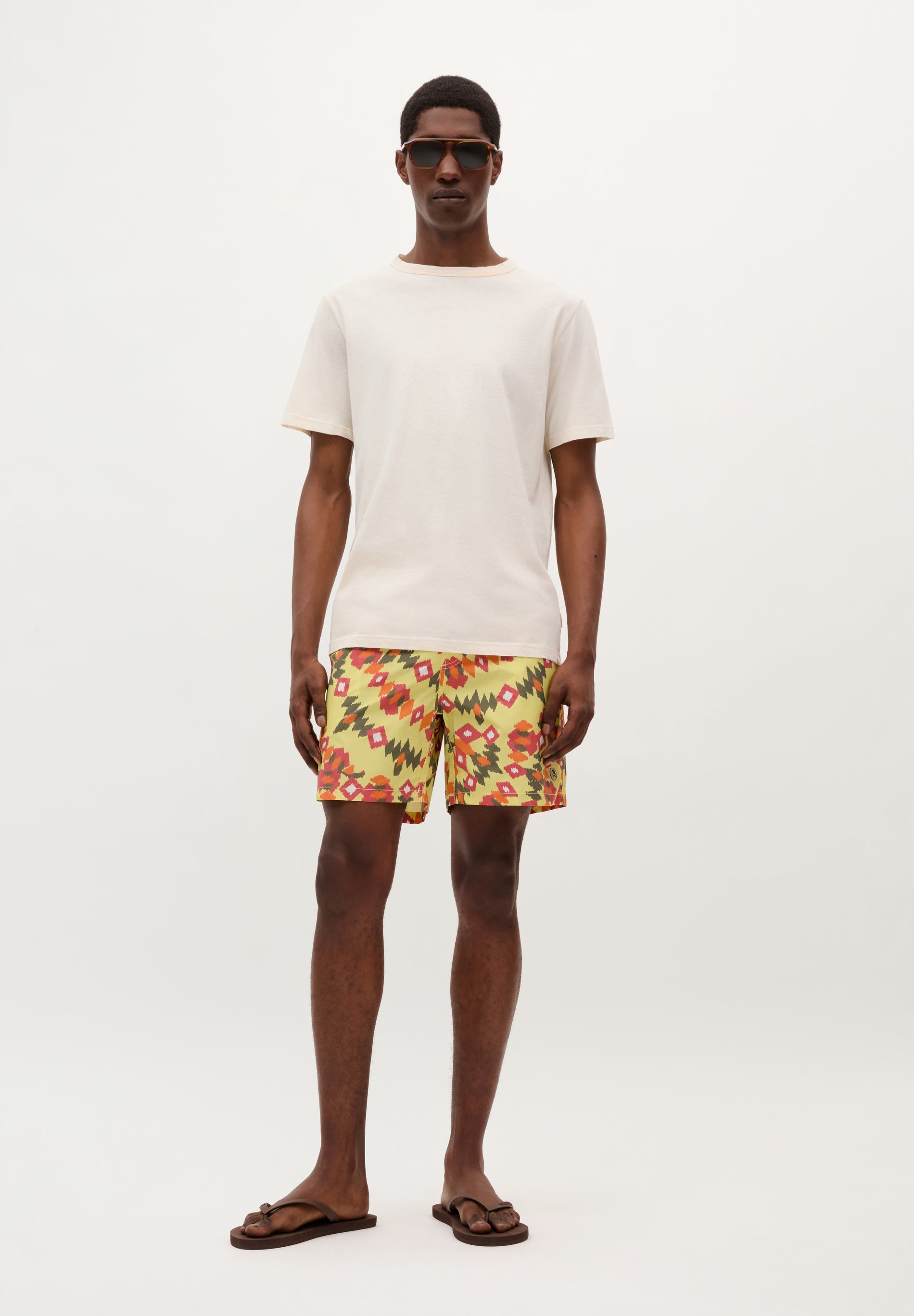 PRINTED SWIMMING TRUNKS
