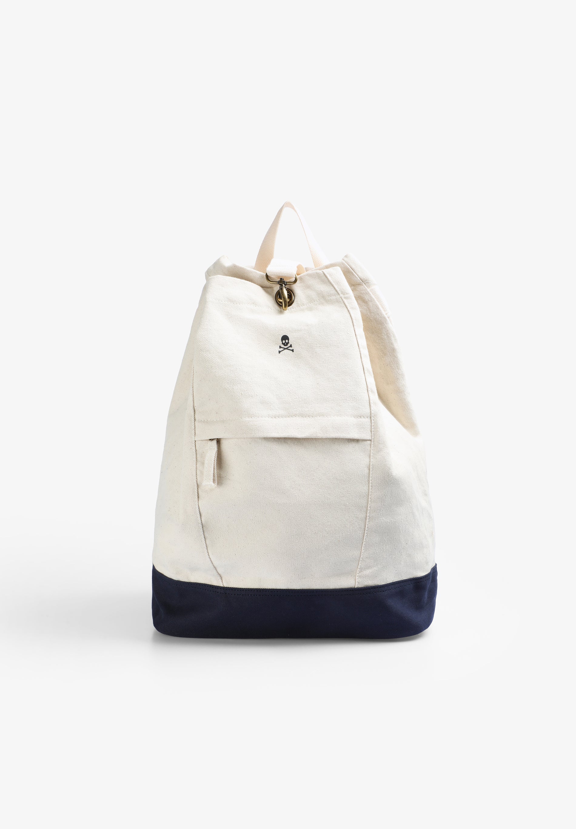 BUCKET STYLE CANVAS BACKPACK