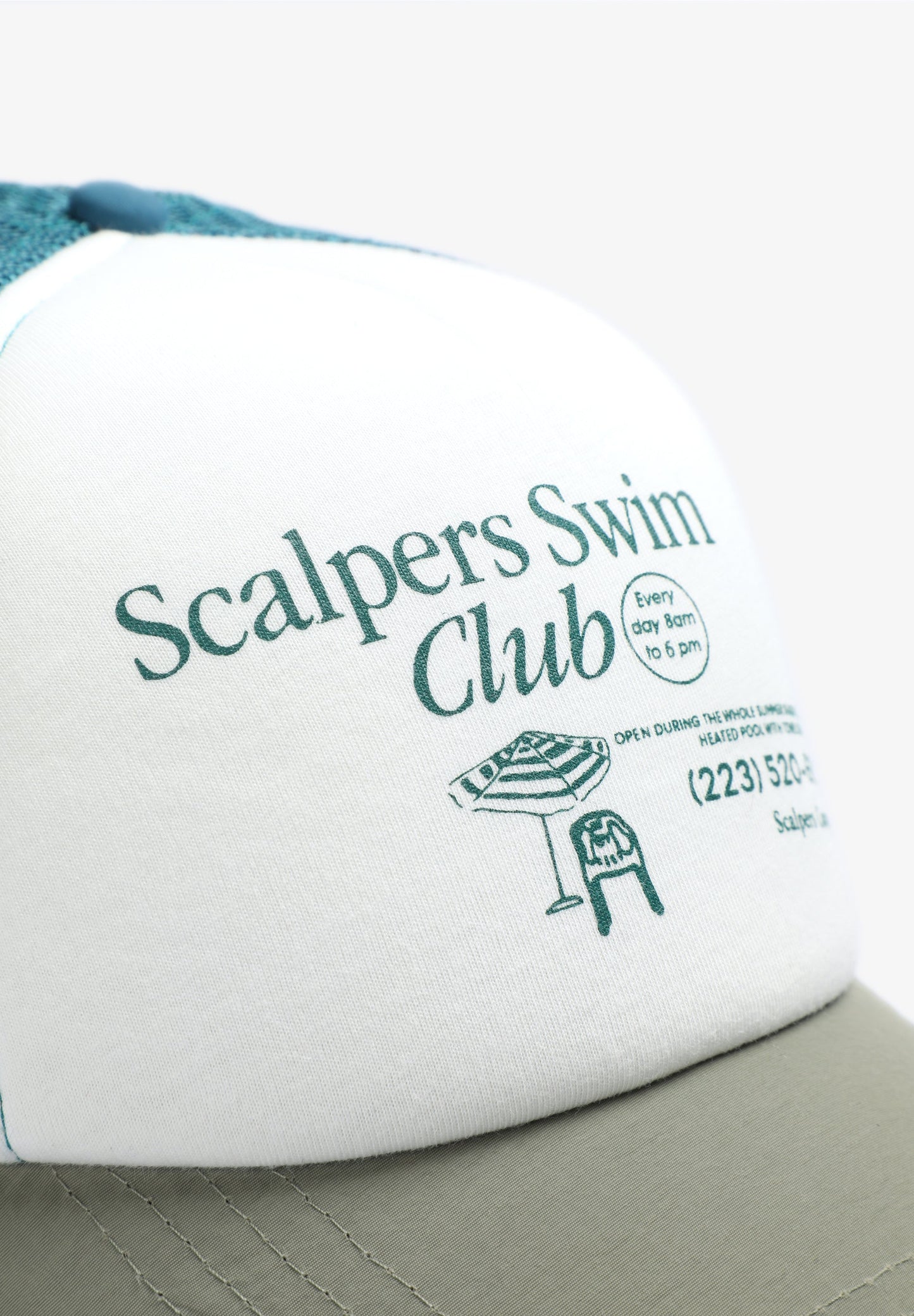 SCSWIM CLUB TRUCKER CAP