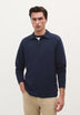 LONG SLEEVE POLO SHIRT WITH SOFT FABRIC