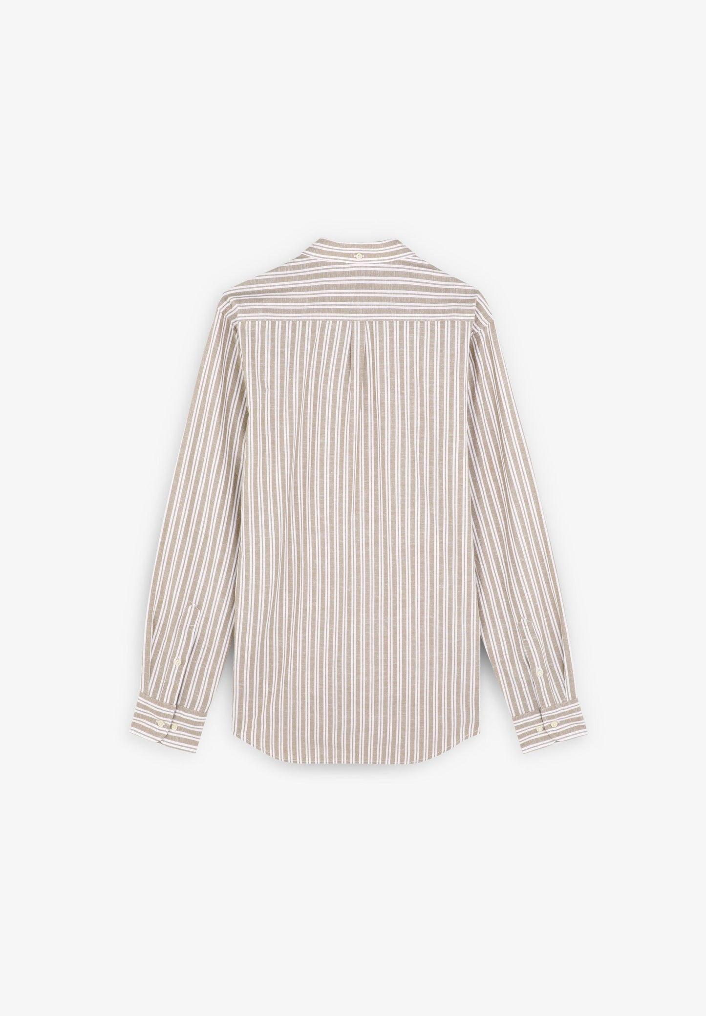 STRIPED SHIRT WITH CONTRAST SKULL