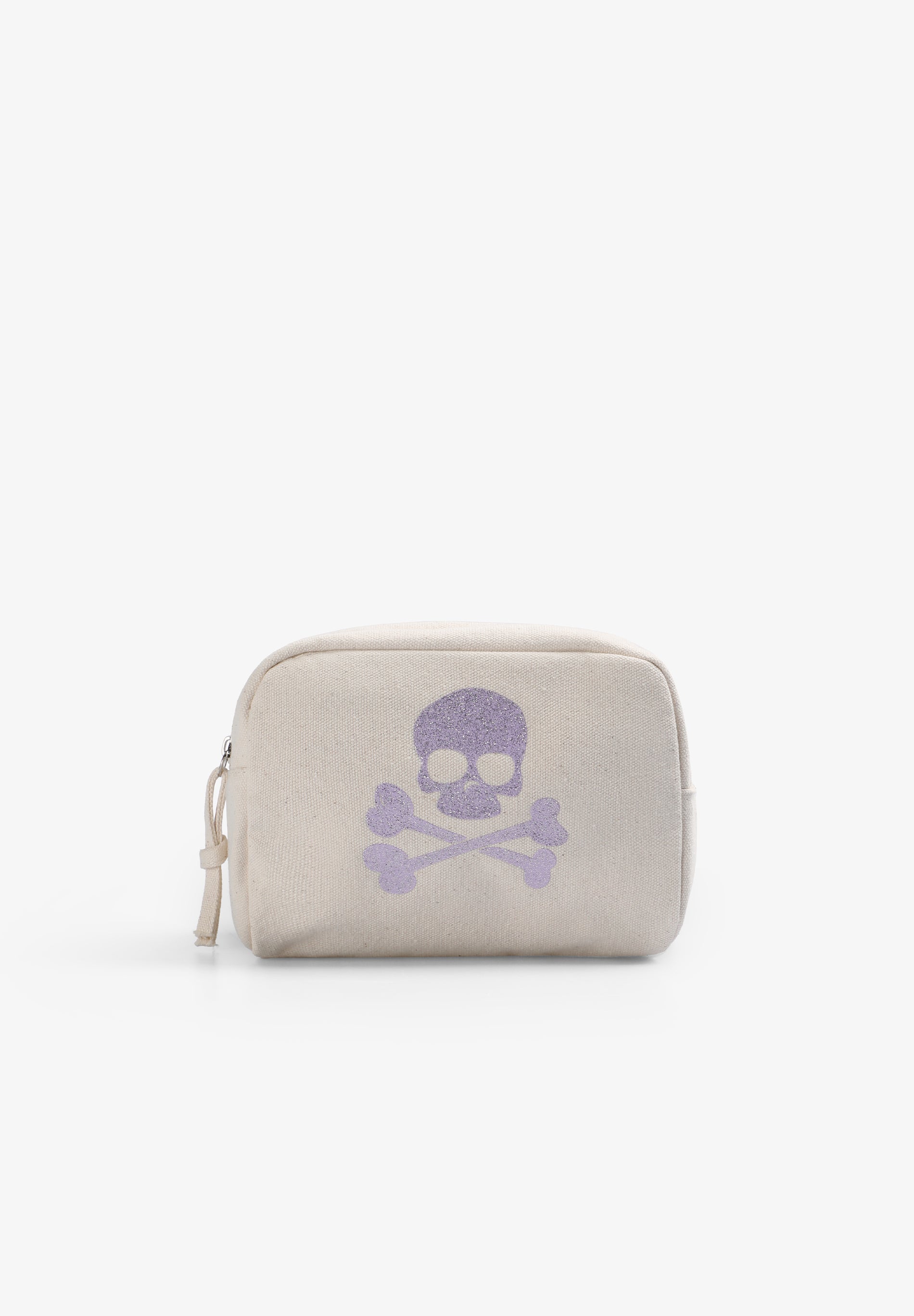 GLITTER MONOGRAM TOILETRY BAG