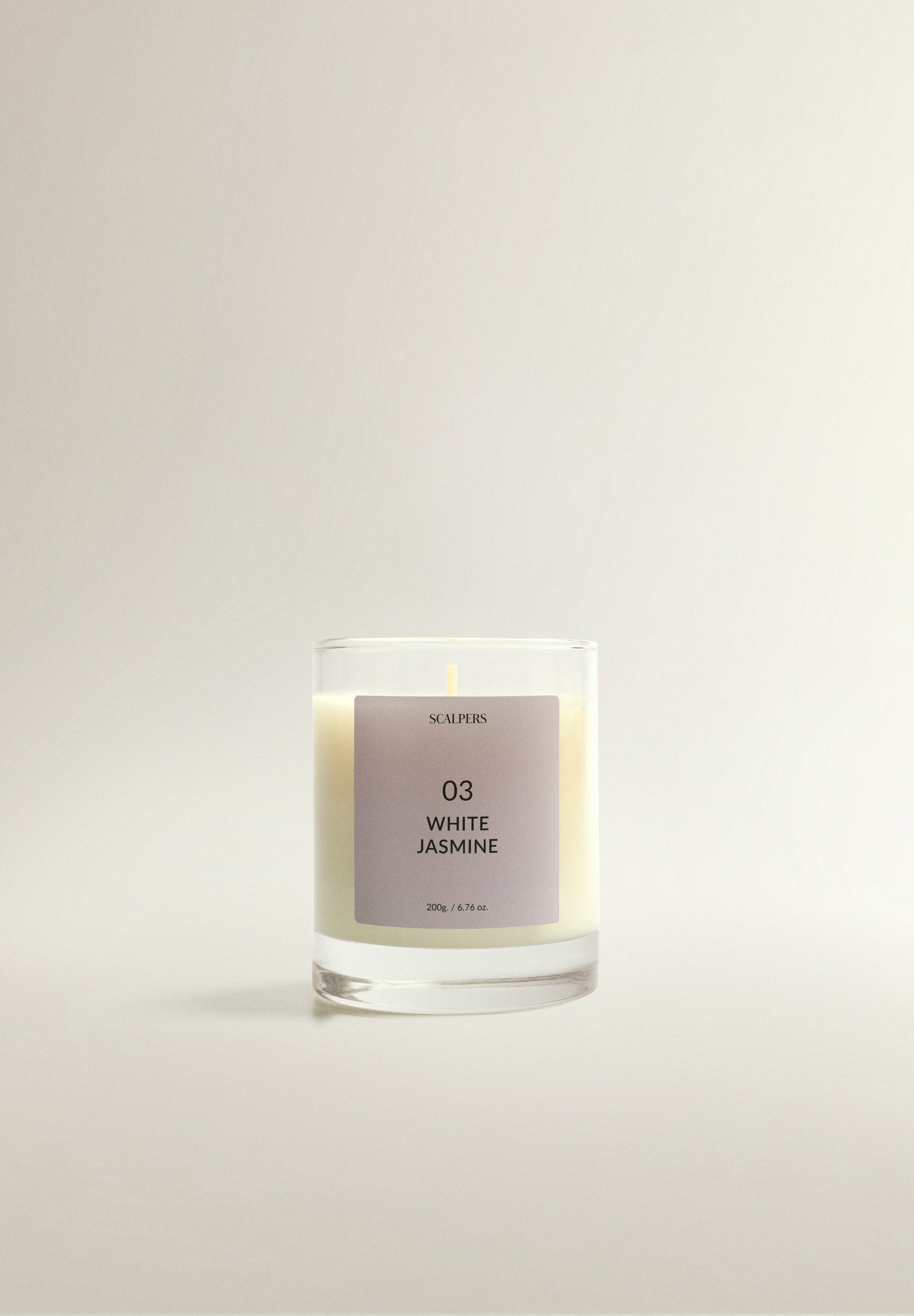 03 WHITE JASMINE 200G SCENTED CANDLE