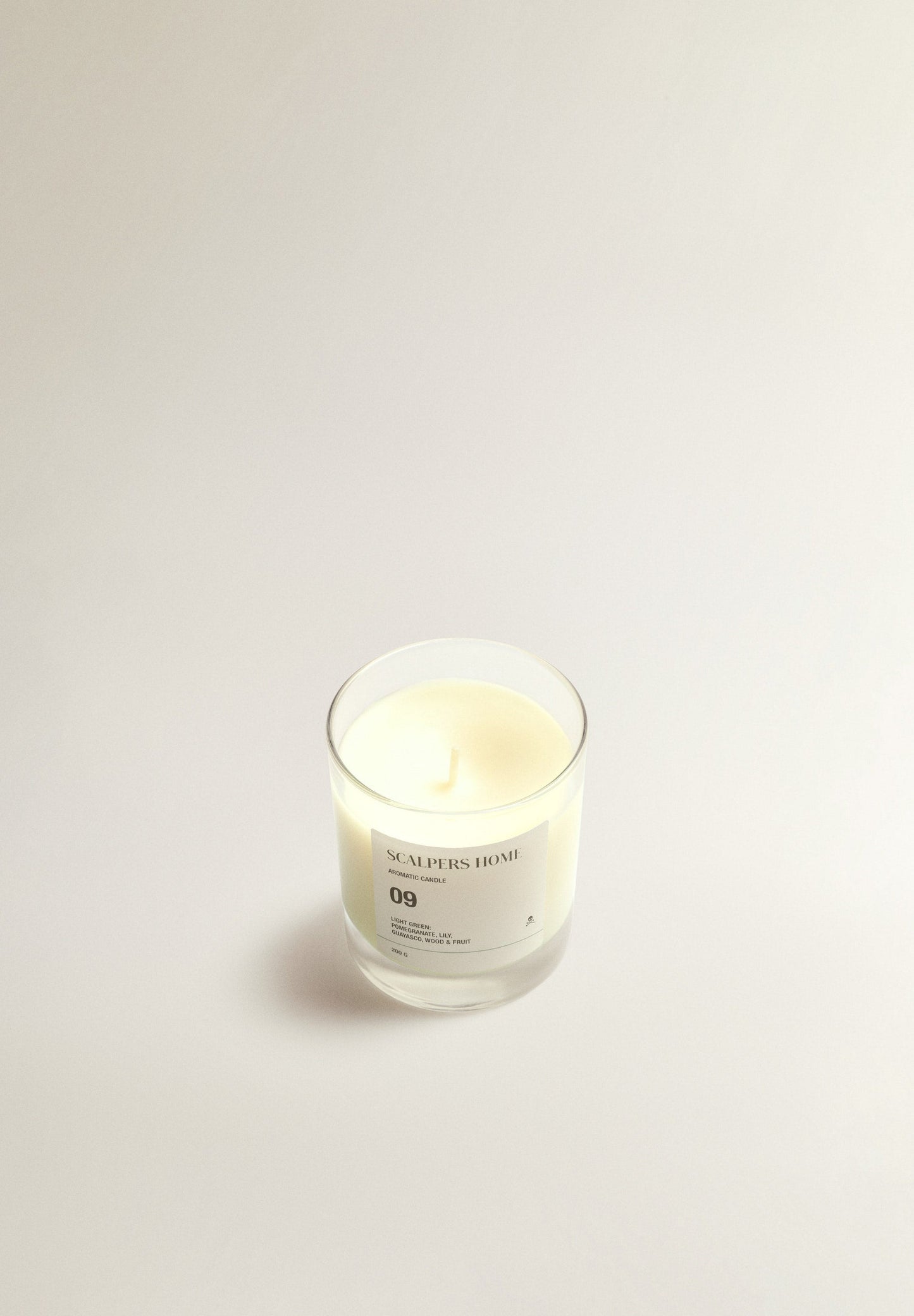 09 LIGHT GREEN 200G SCENTED CANDLE