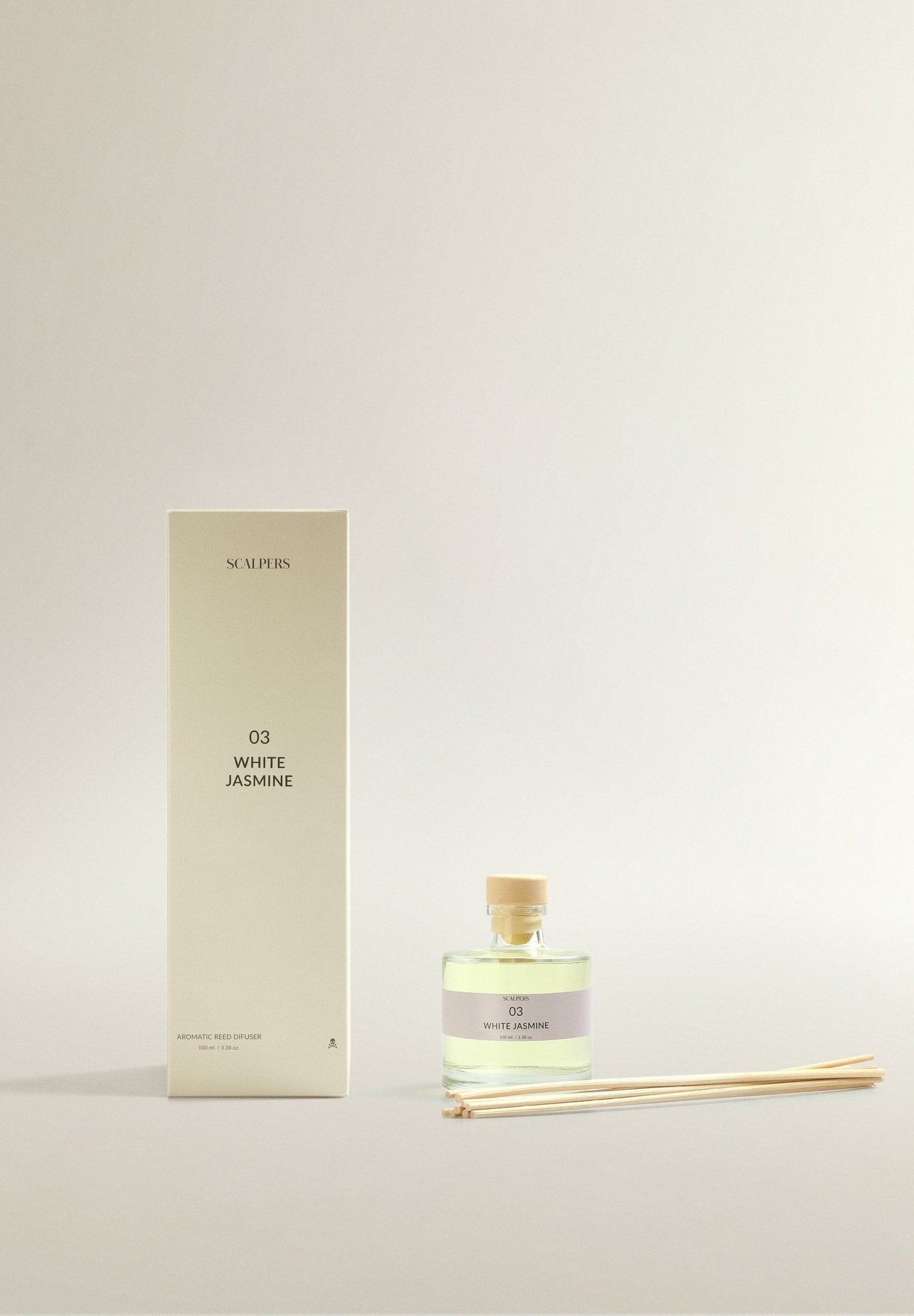 03 WHITE JASMINE 100ML MIKADO DIFFUSER