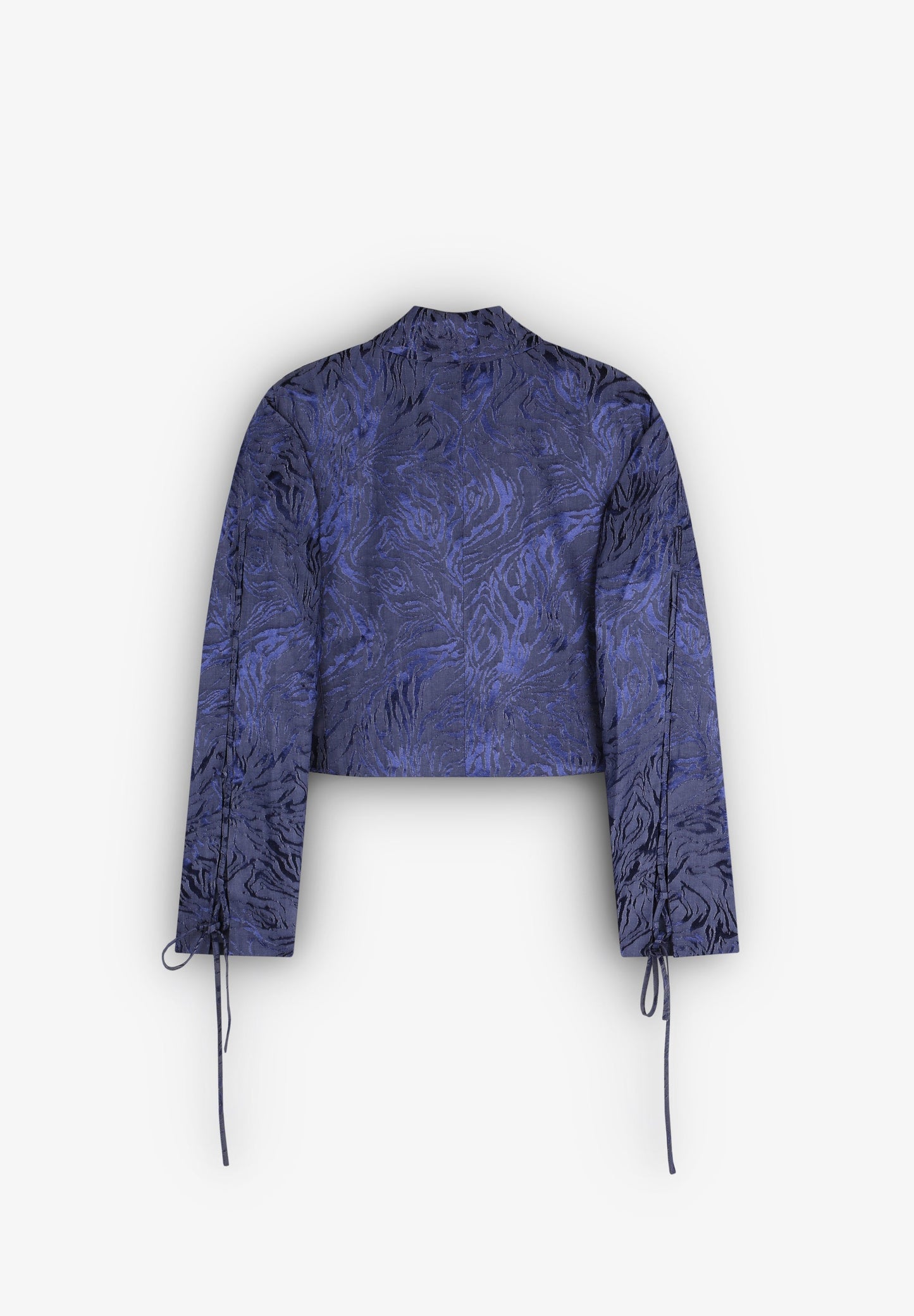 CROPPED JACQUARD BLAZER