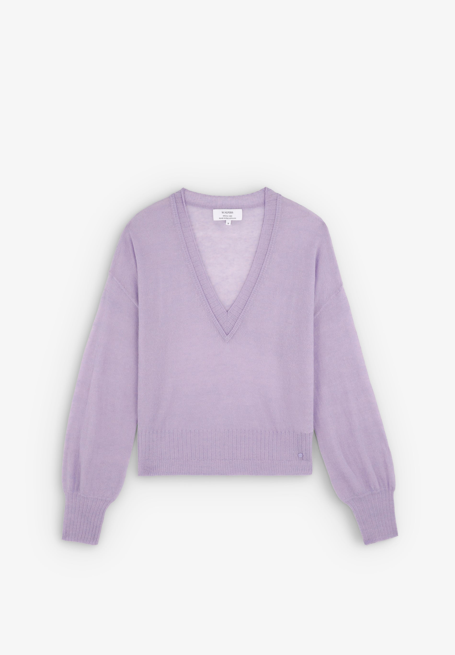 SWEATER WITH NECKLINE DETAIL