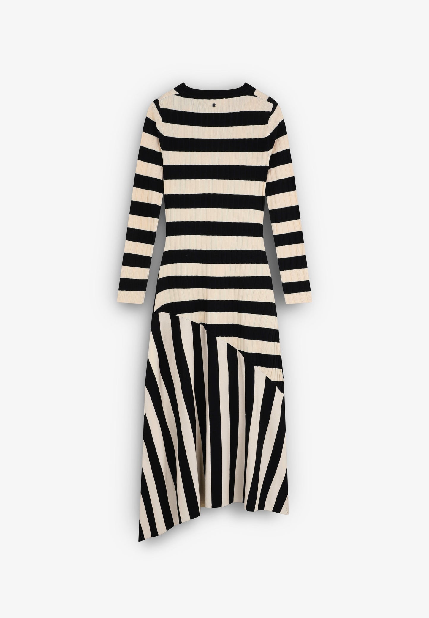 STRIPED KNIT DRESS