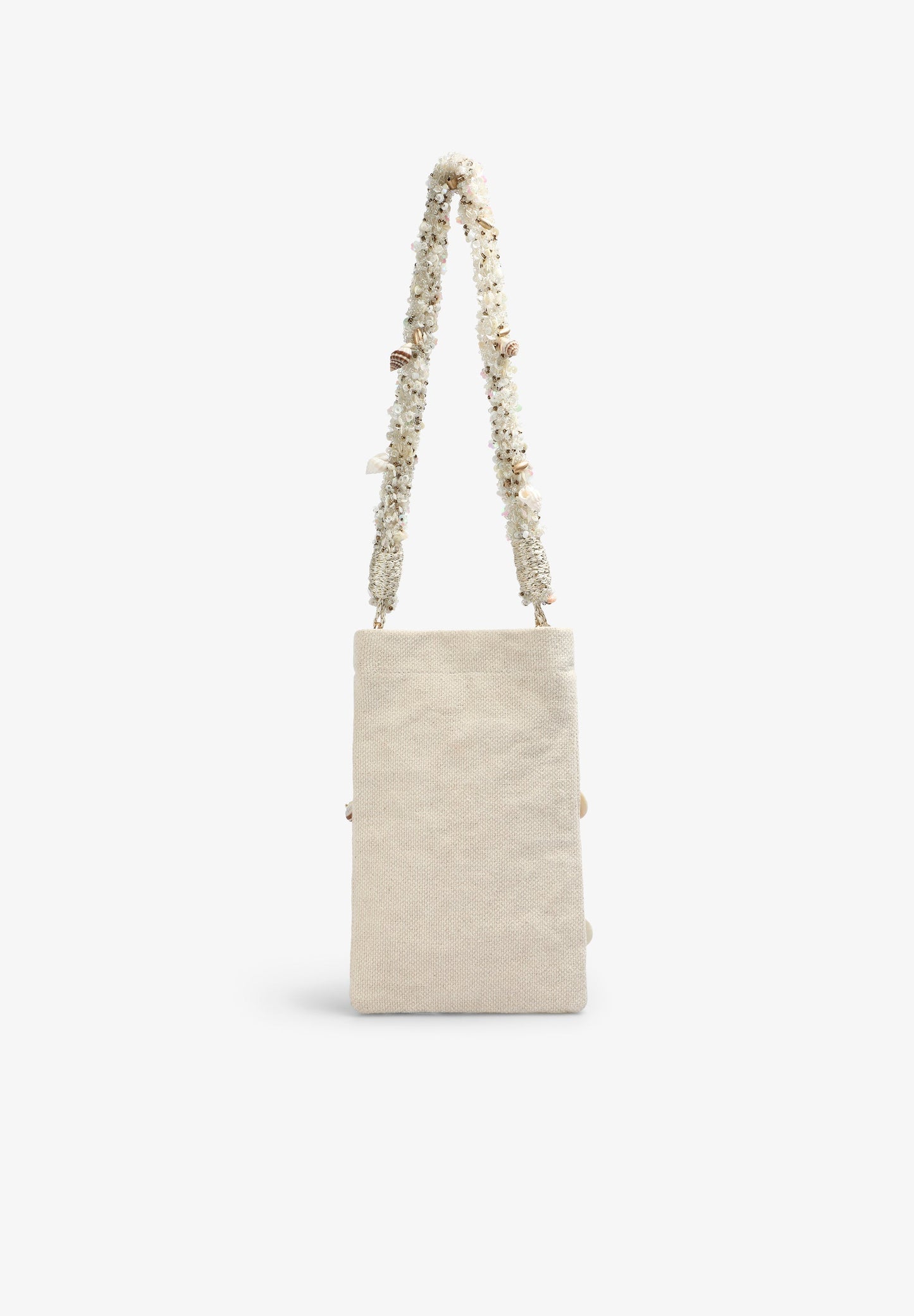 BAG WITH SHELL DETAILS