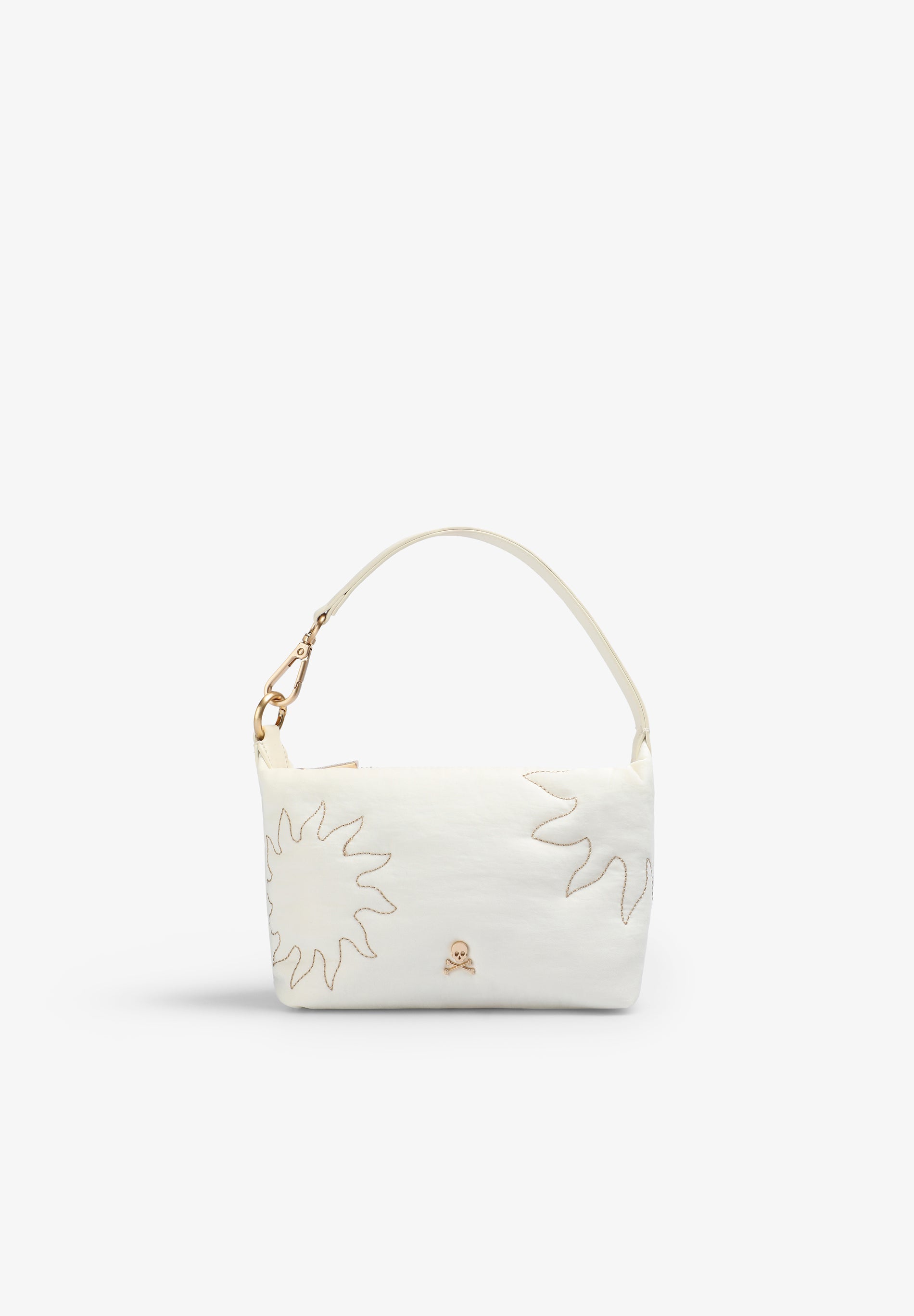 MINI BAG WITH EMBROIDERED SUNS