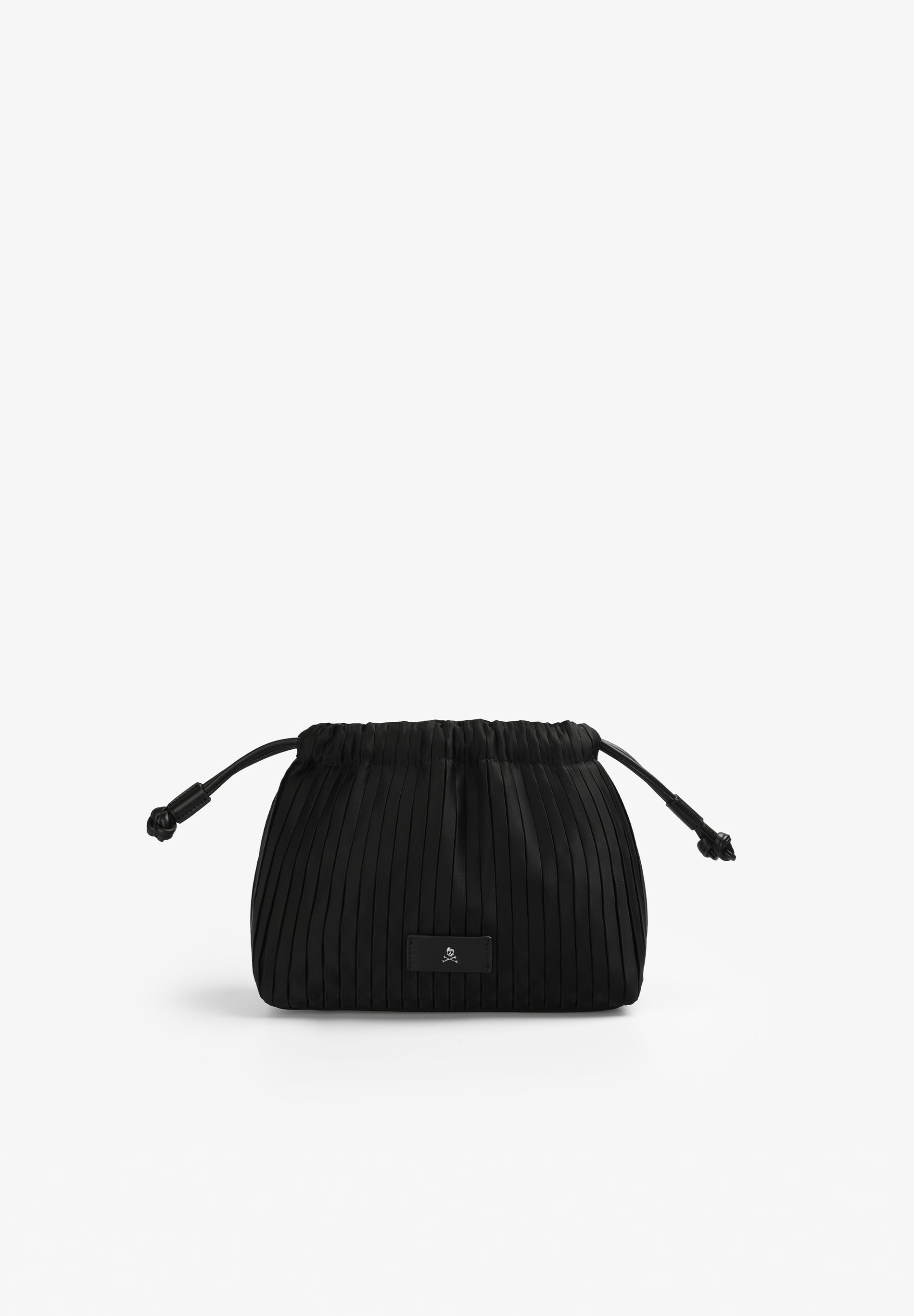 PLEATED BAG WITH ADJUSTABLE HANDLES