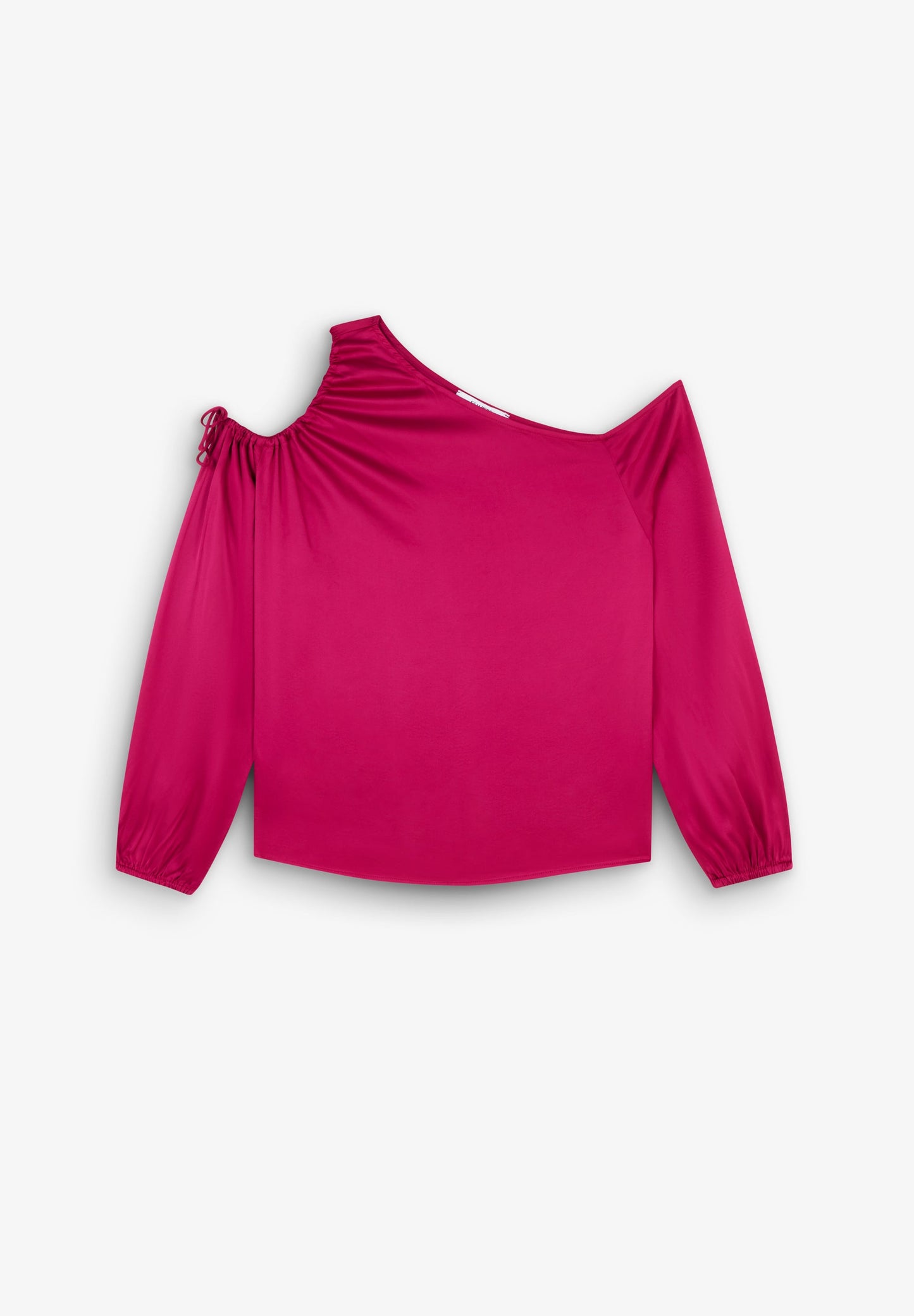 ASYMMETRIC NECKLINE TOP