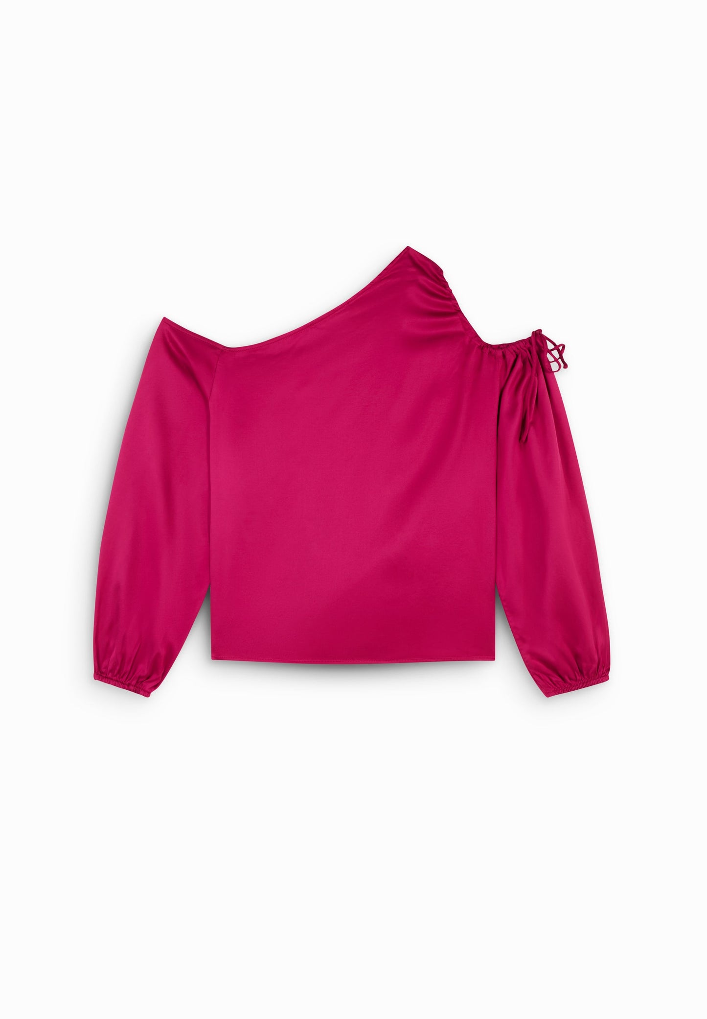 ASYMMETRIC NECKLINE TOP