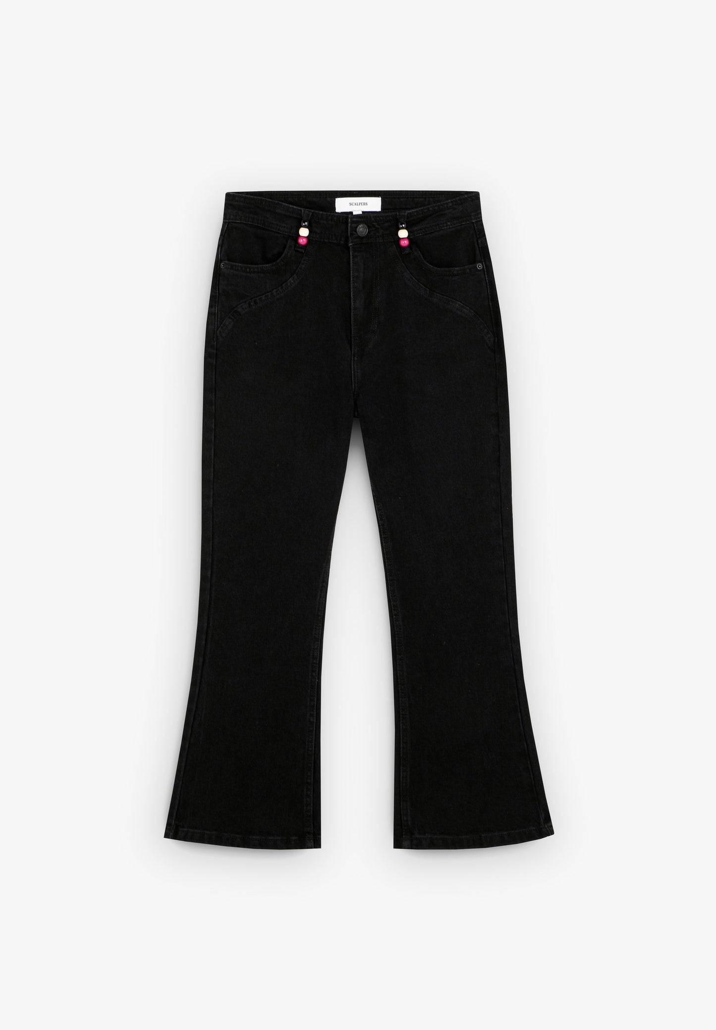 SCANKLE BEADS DENIM PANT