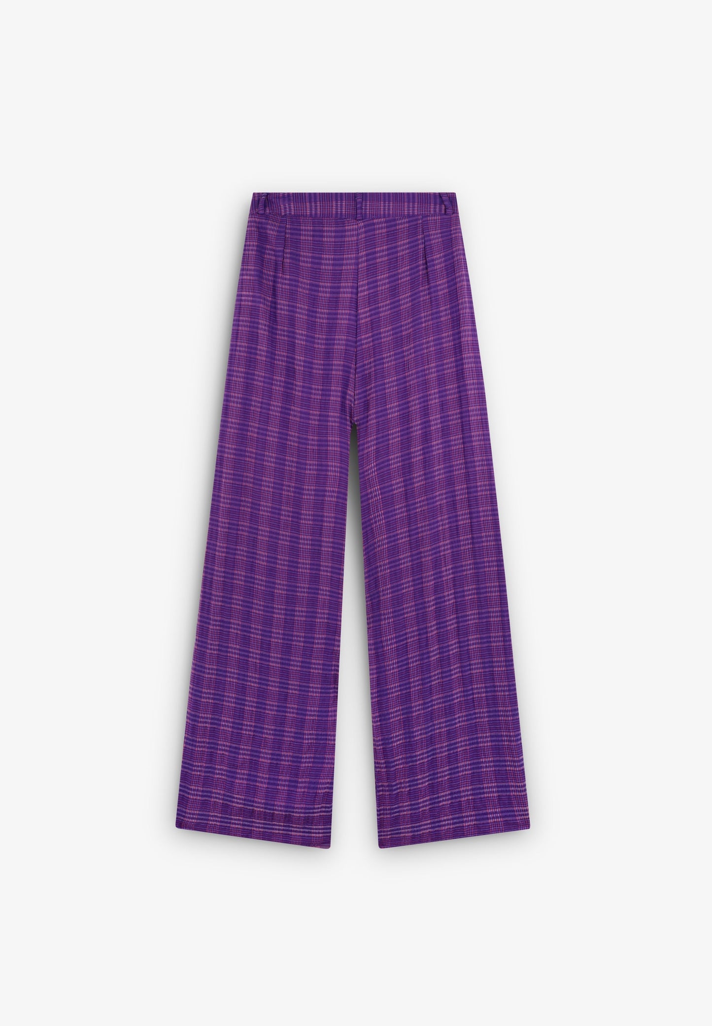 FULL LENGTH STRIPED TROUSERS WITH DARTS