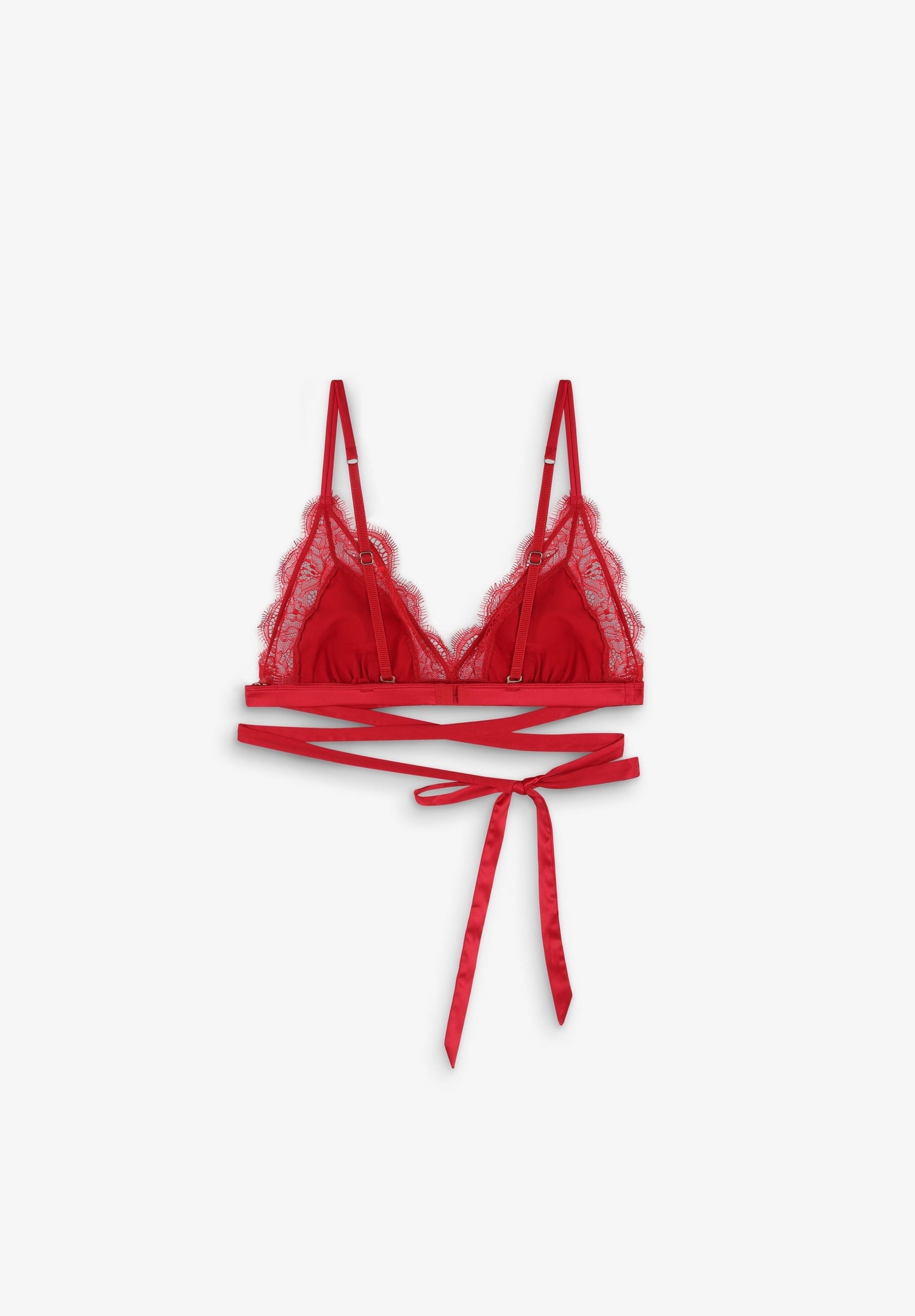 SCALPERS X LOVE STORIES SATIN BOW BRALETTE