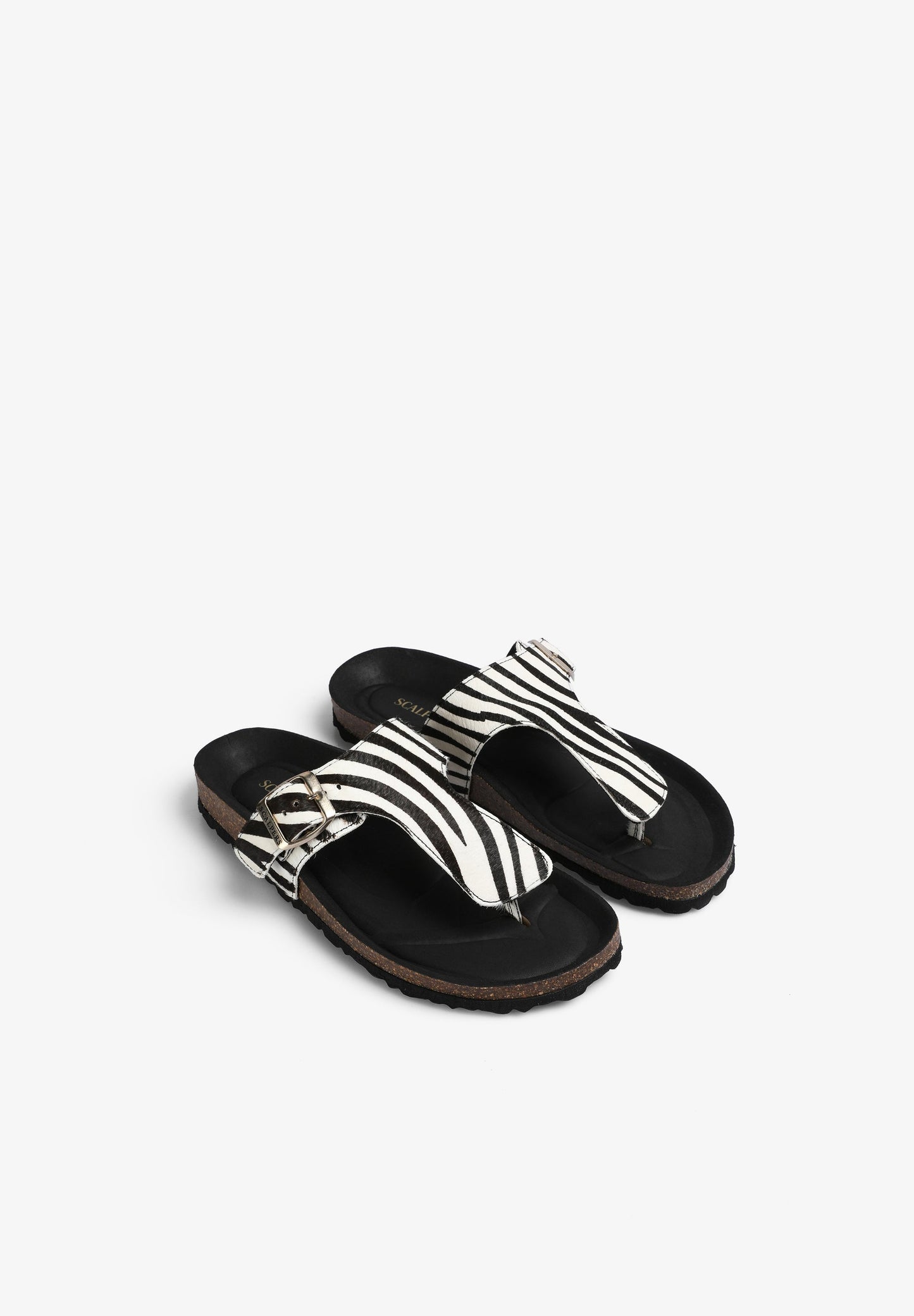 ANIMAL PRINT SANDALS