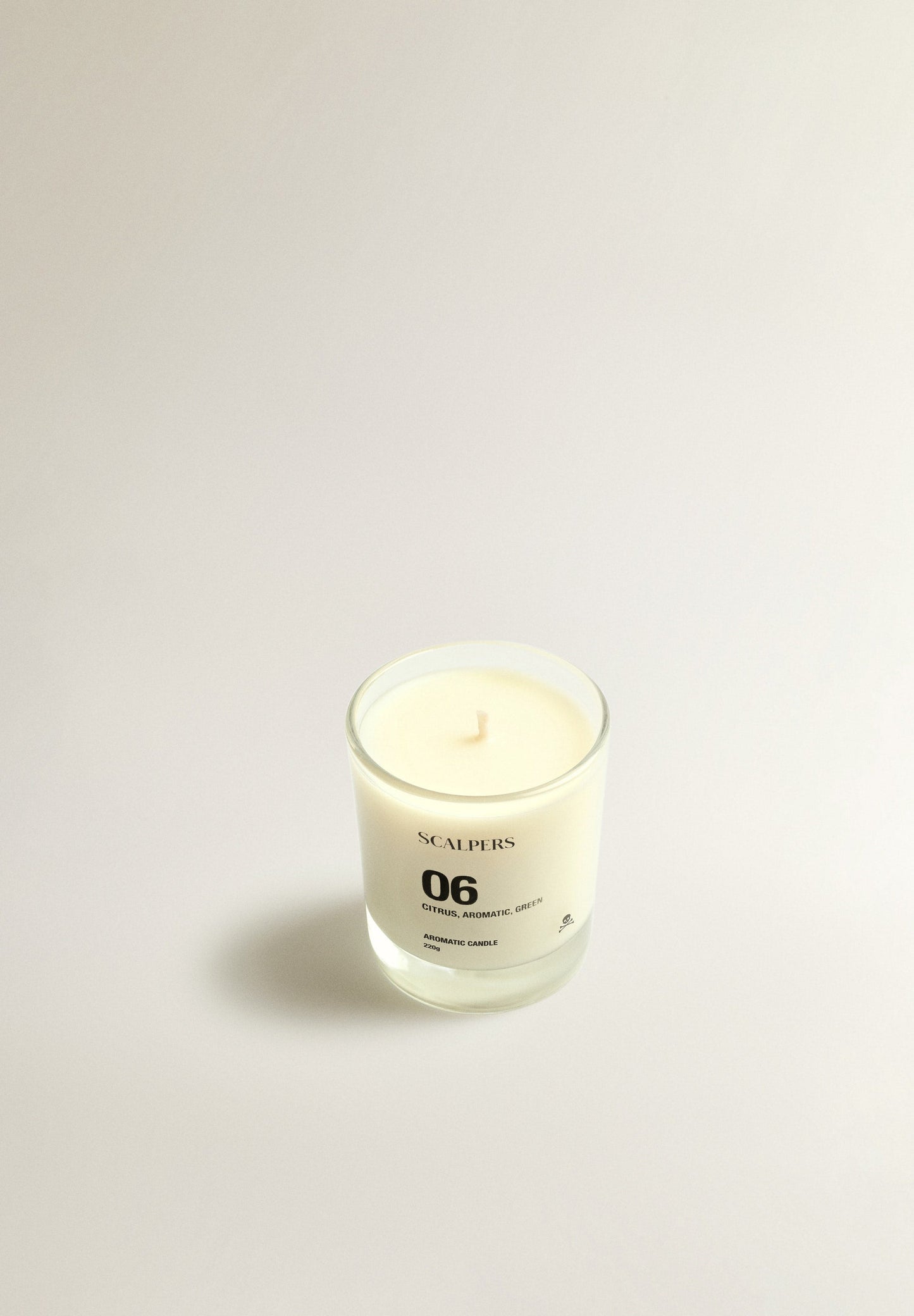 06 CITRUS, AROMATIC, GREEN 220G SCENTED CANDLE