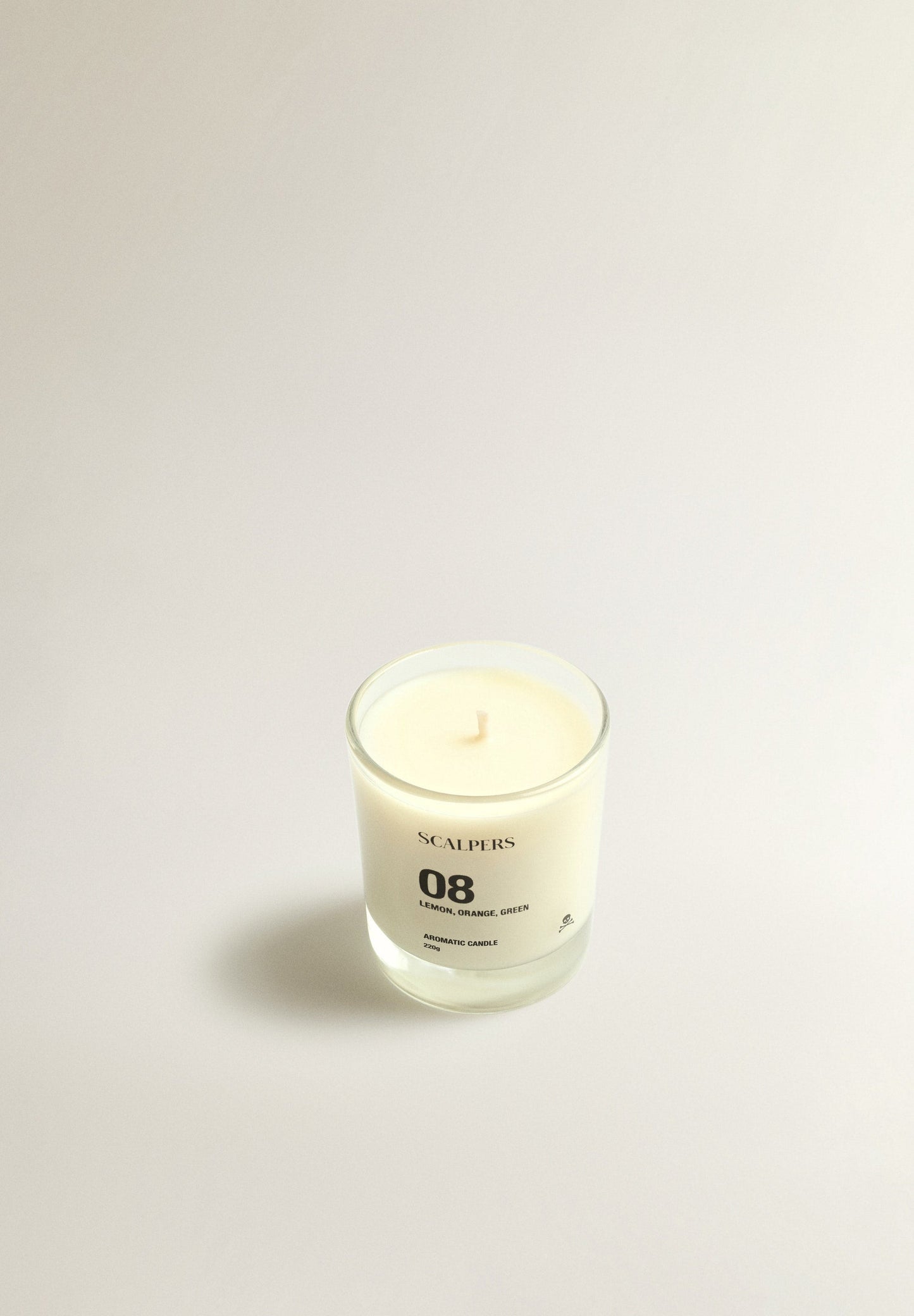 08 LEMON, ORANGE, GREEN 220G SCENTED CANDLE