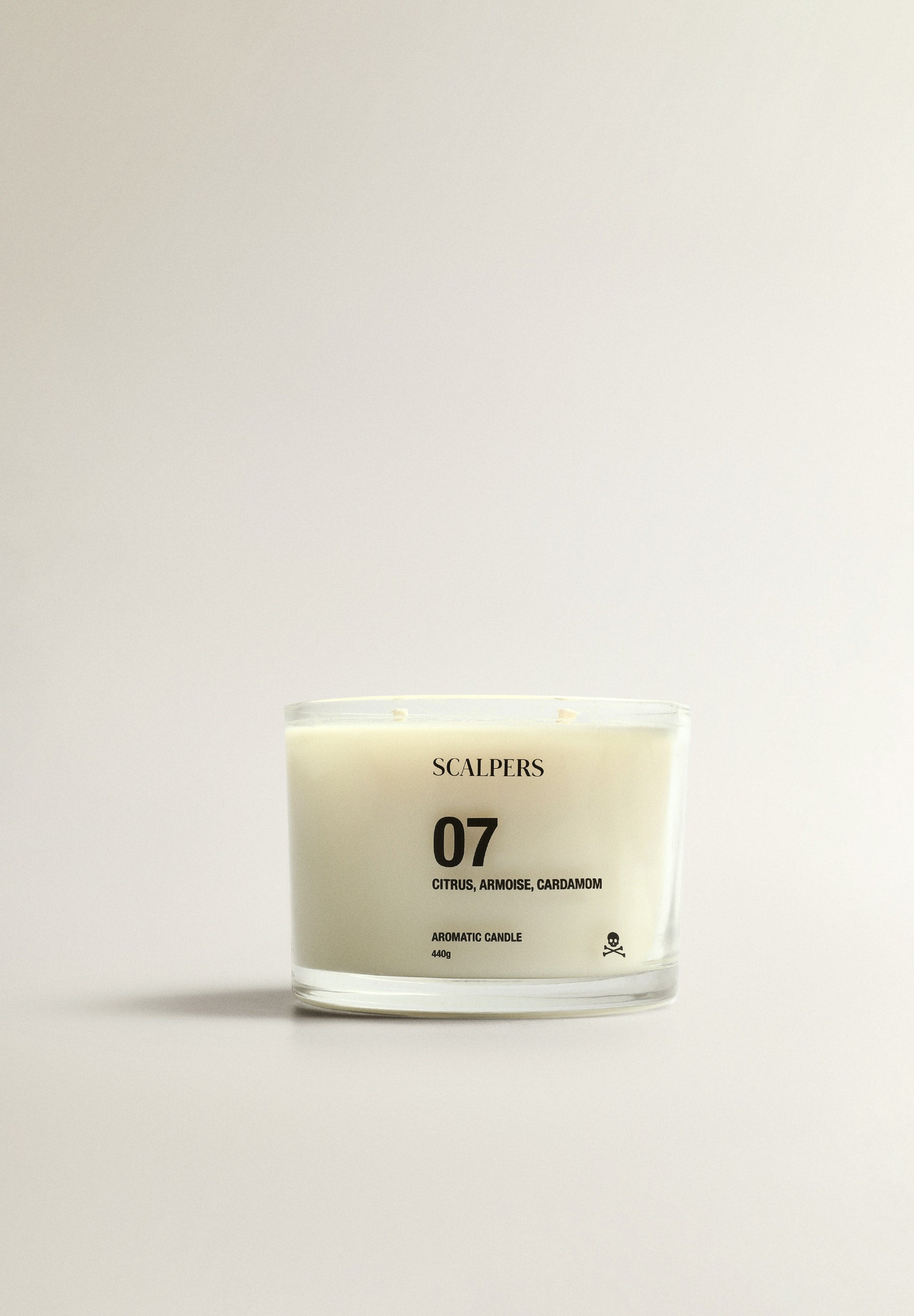 07 CITRUS, ARMOISE, CARDAMOM 440G SCENTED CANDLE