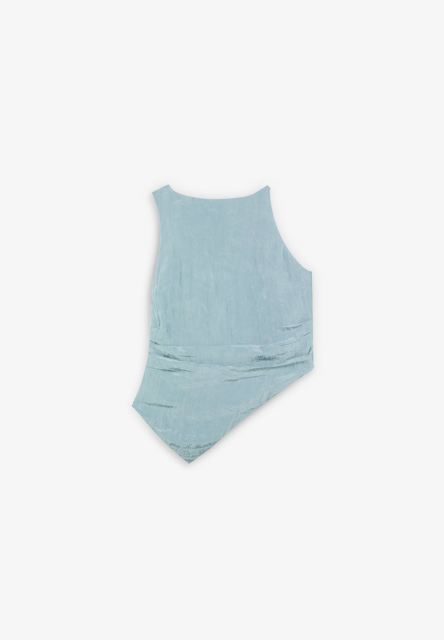 ASYMMETRIC PLEATED TOP