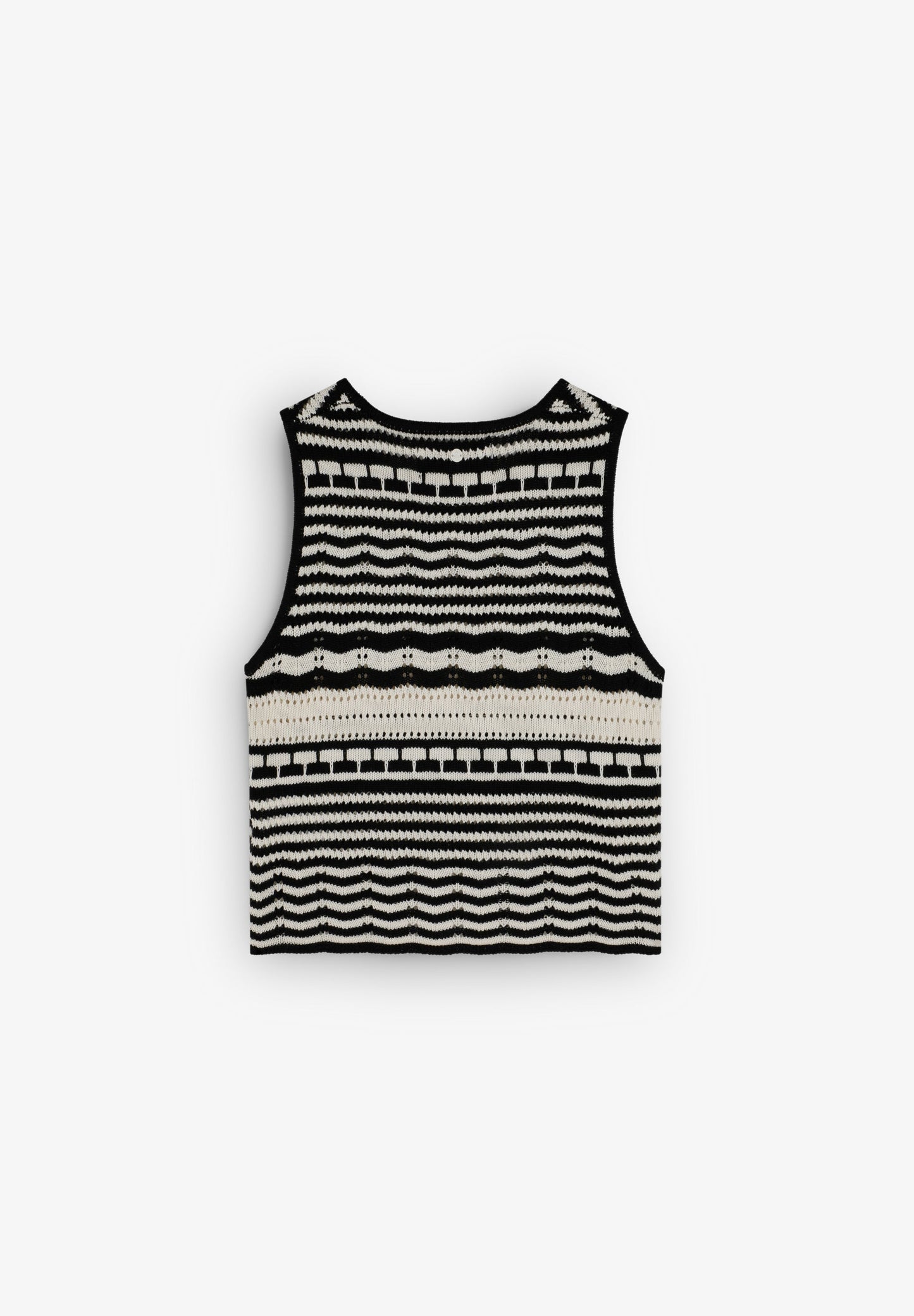 STRIPED KNIT TOP