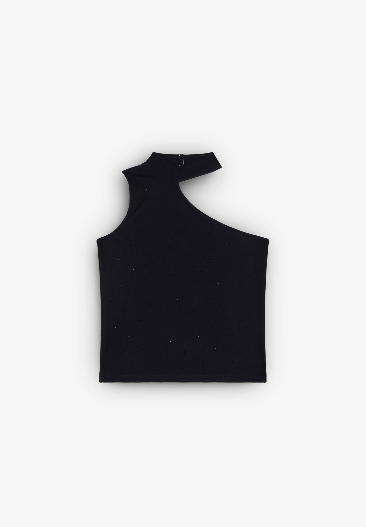 ASYMMETRIC TOP WITH NECK STRAP