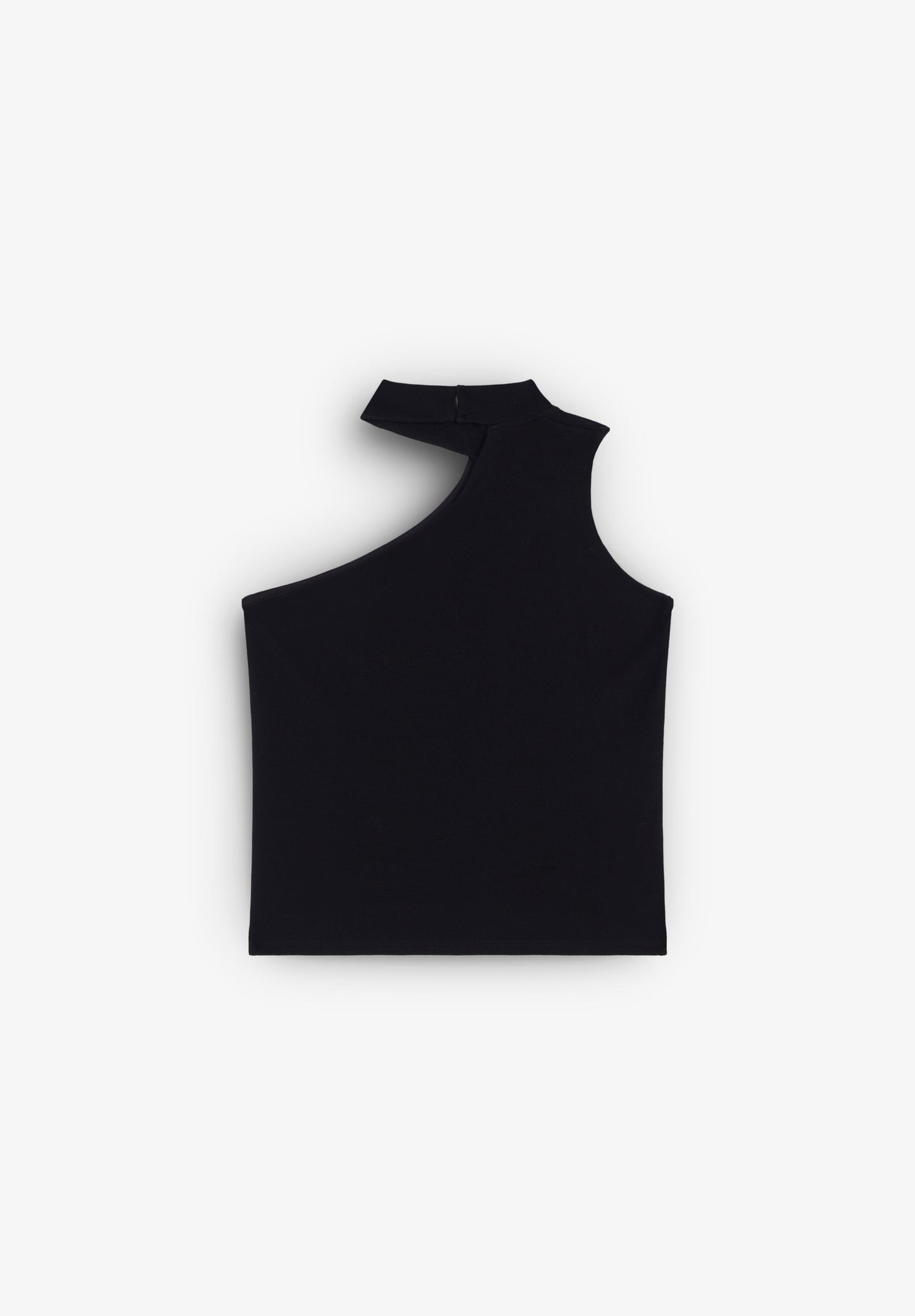 ASYMMETRIC TOP WITH NECK STRAP