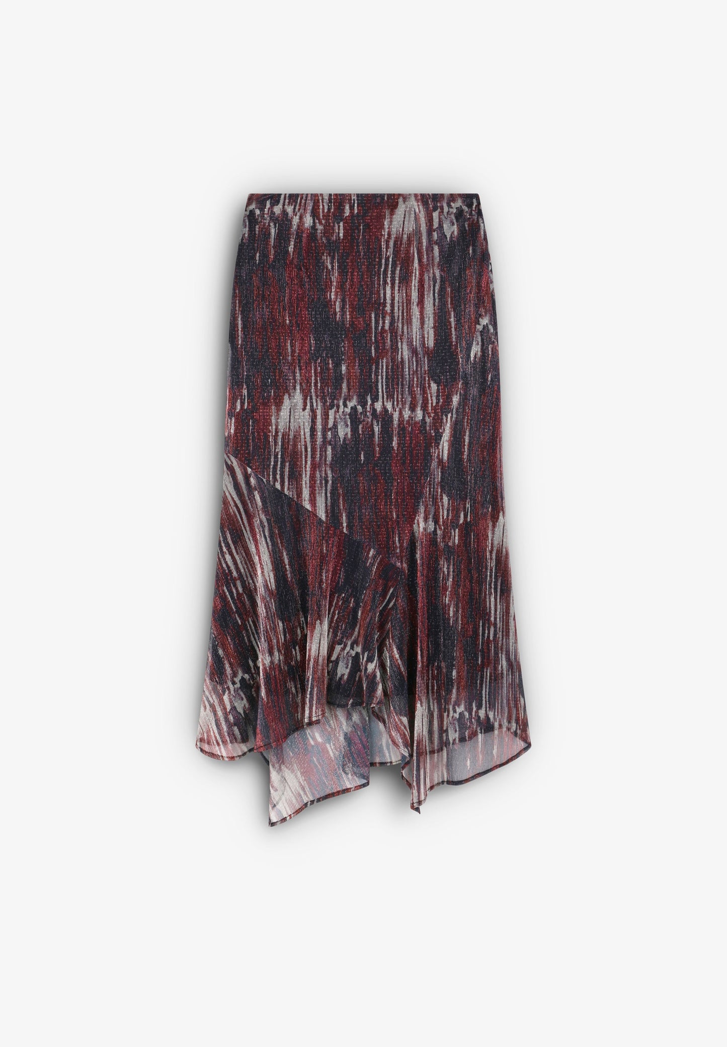 LUREX MIDI SKIRT