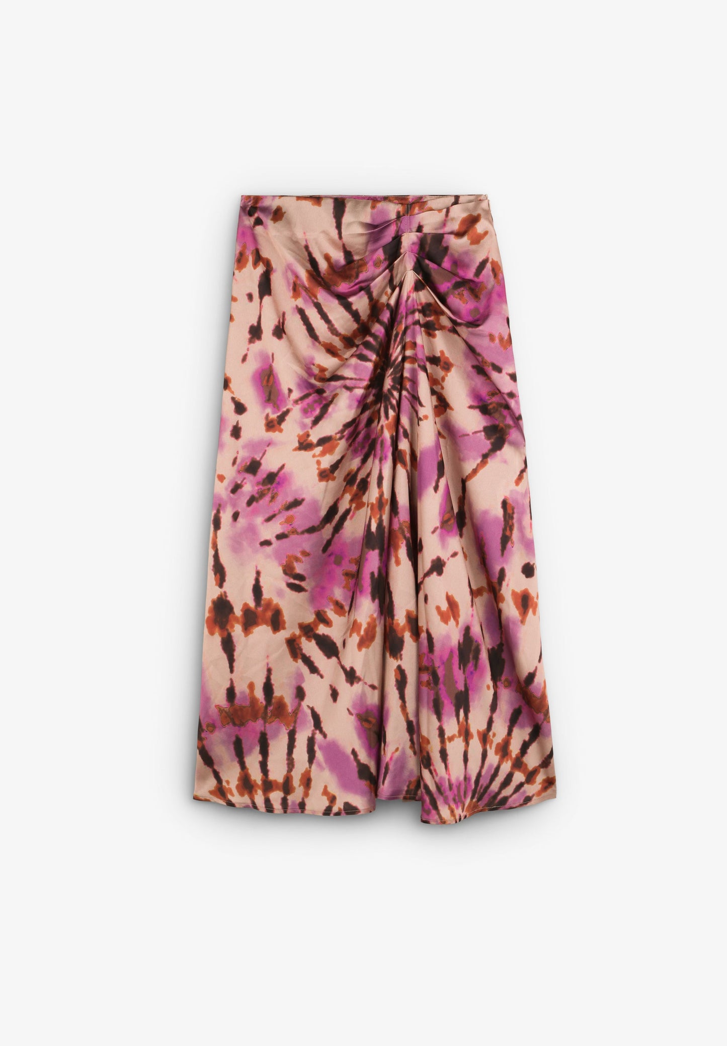 TIE-DYE MIDI SKIRT