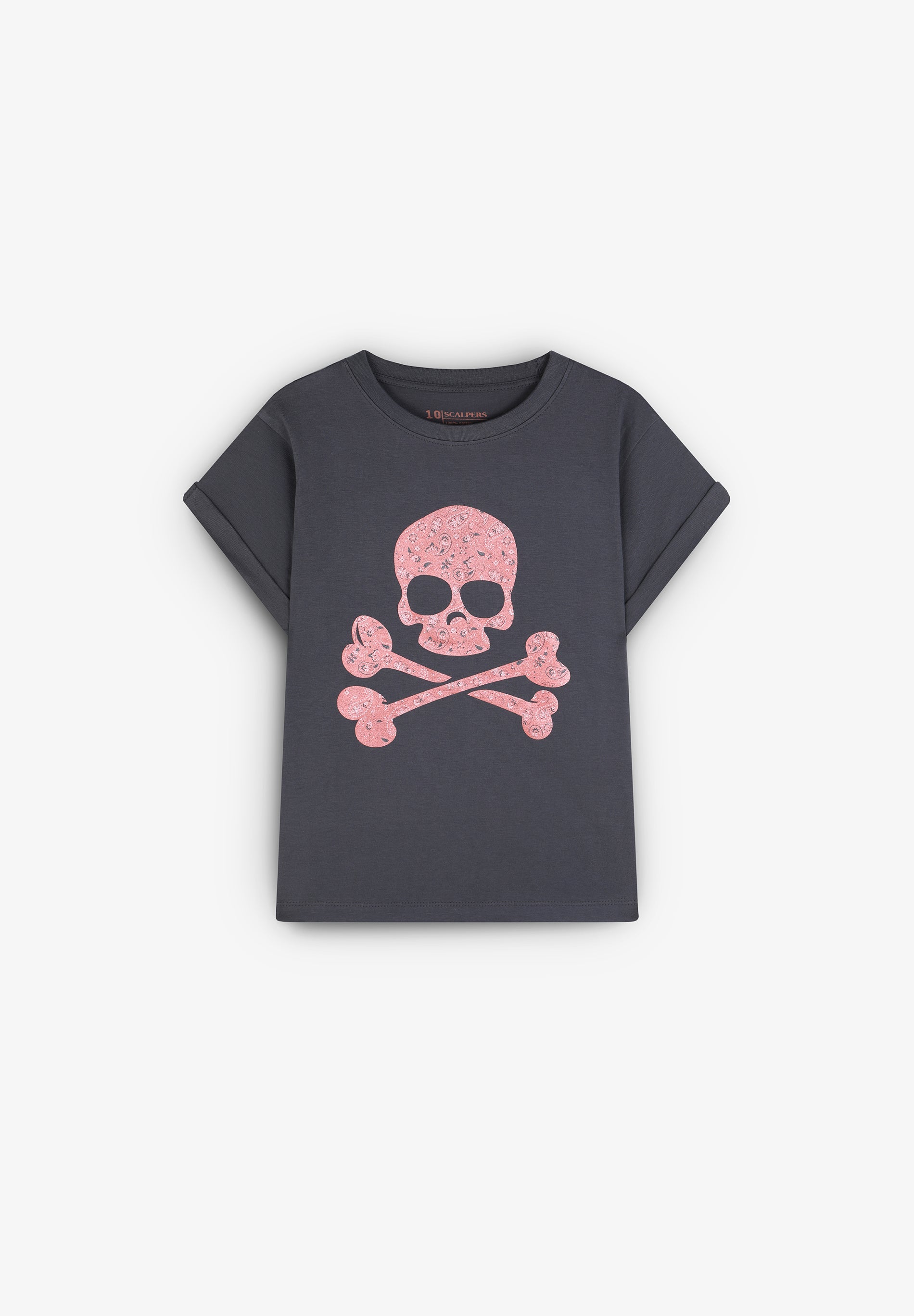 BANDANA SKULL TEE GIRLS