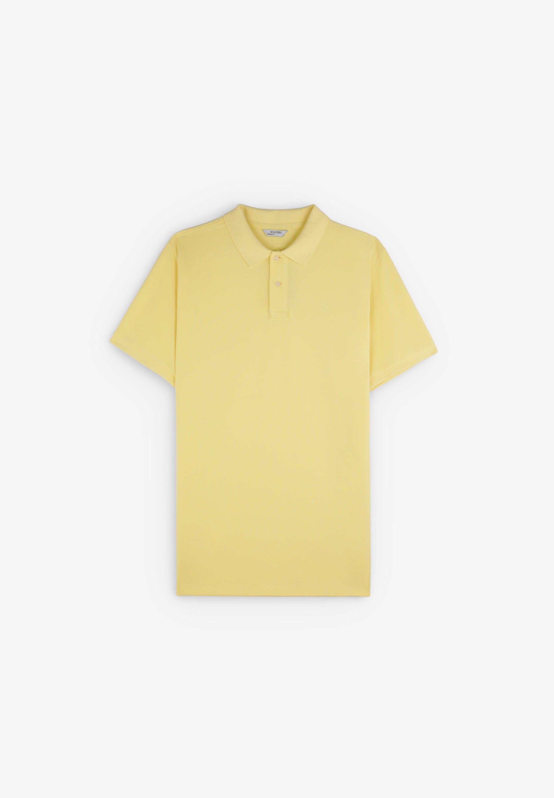 BASIC POLO SHIRT WITH SKULL DETAIL