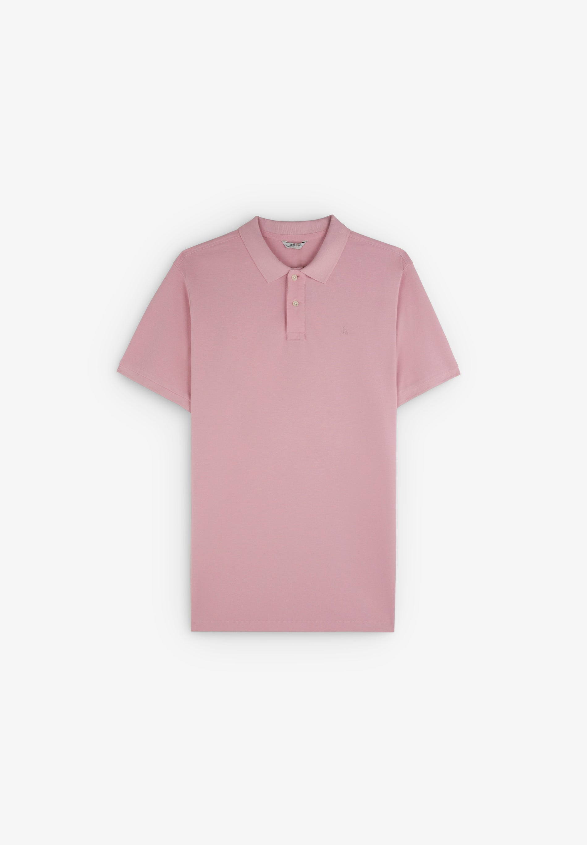 BASIC POLO SHIRT WITH SKULL DETAIL