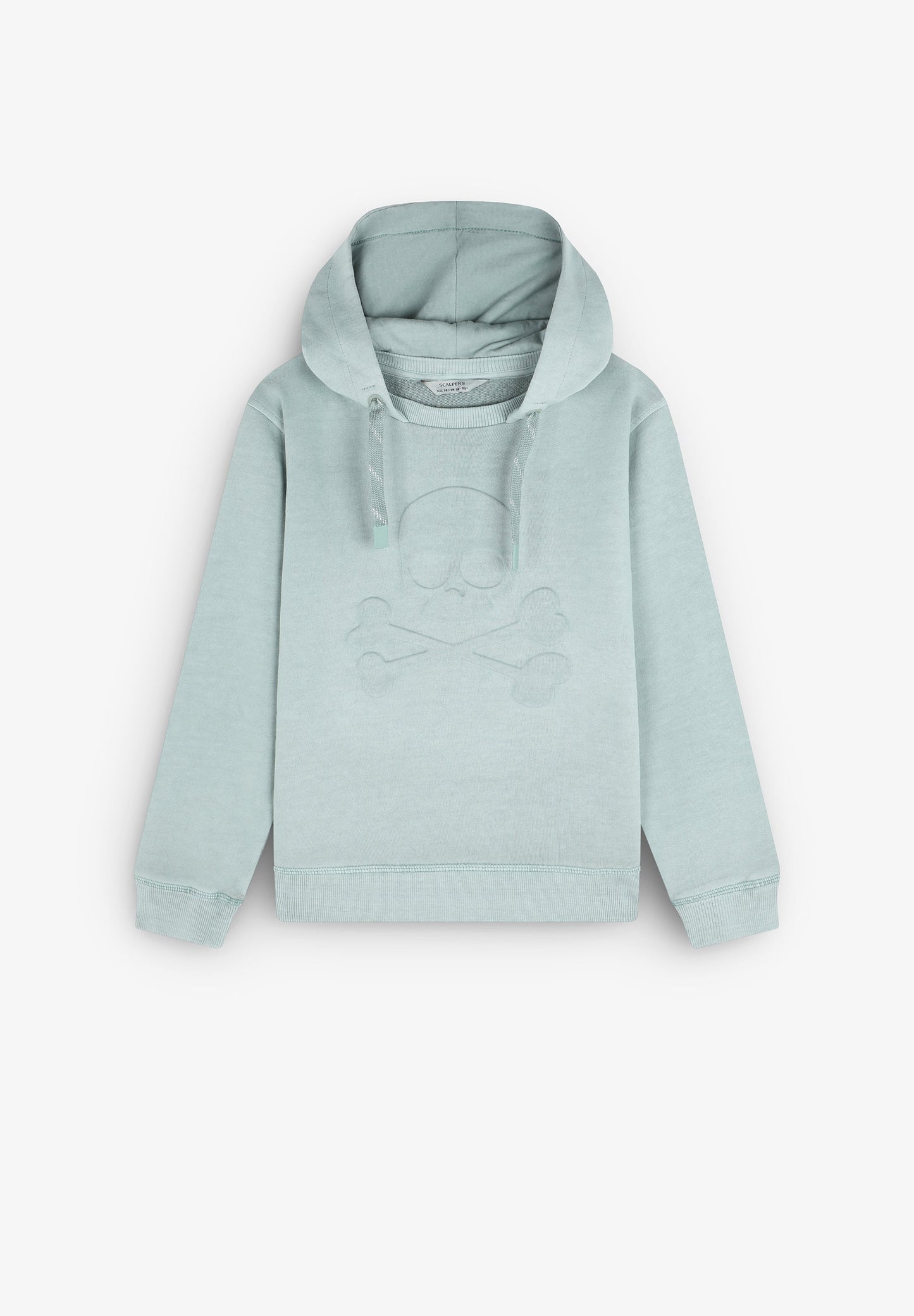 SKULL EMBOSSED HOODIE GIRLS I