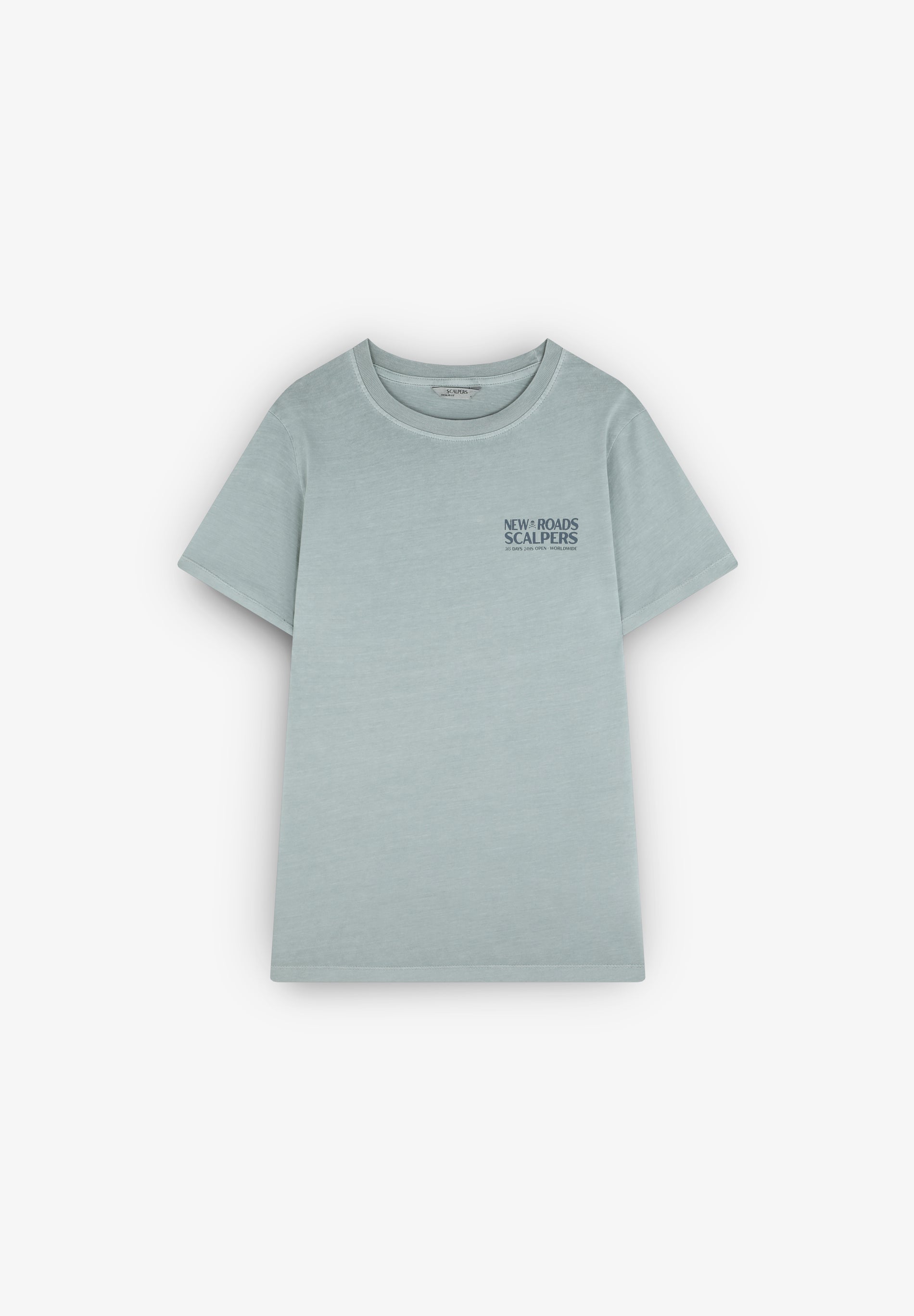T-SHIRT WITH PRINT ON THE BACK