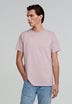 FADED T-SHIRT WITH EMBROIDERED SKULL