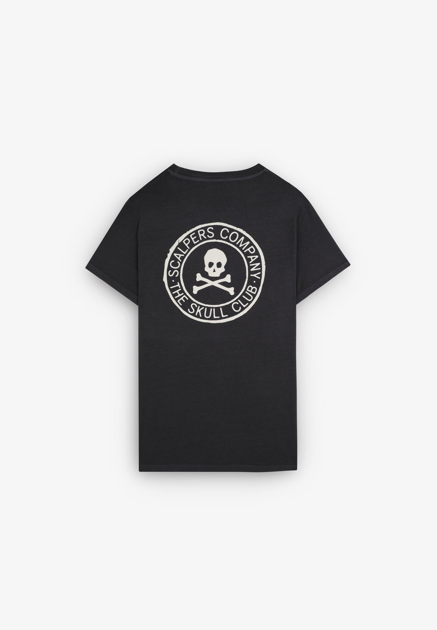 T-SHIRT WITH SKULL ON BACK