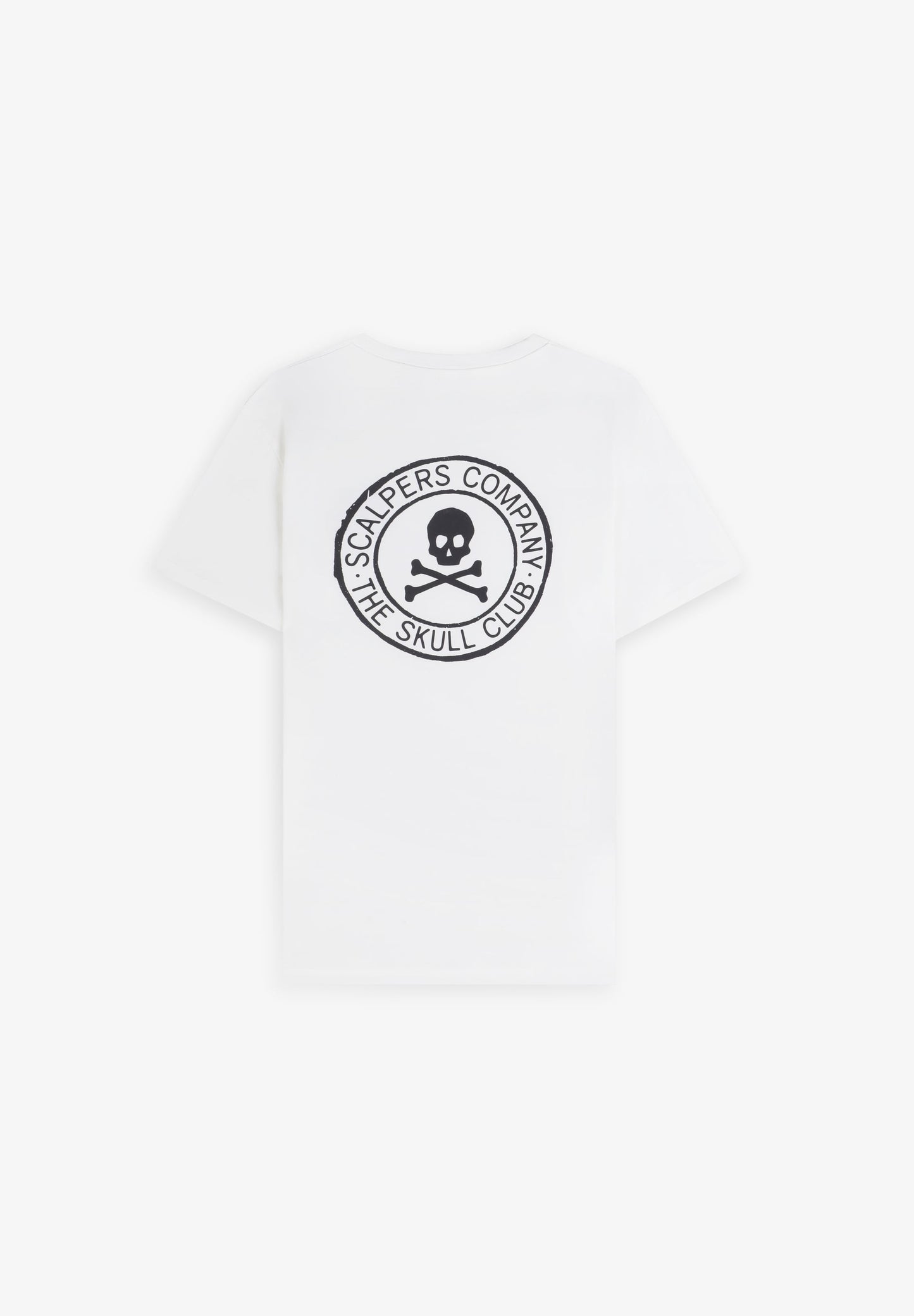 T-SHIRT WITH SKULL ON BACK