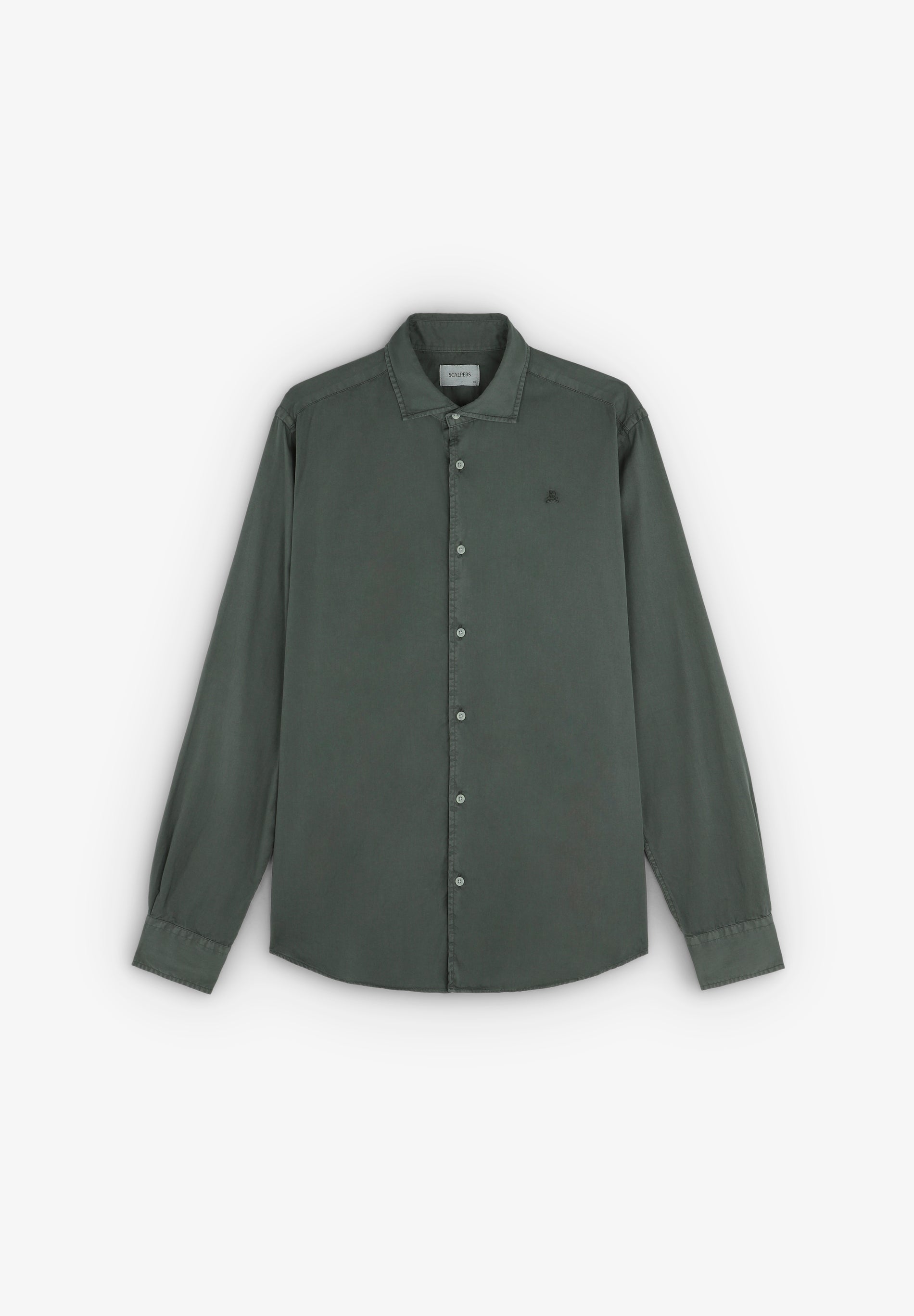 SKULL SHIRT WITH MATCHING EMBROIDERY