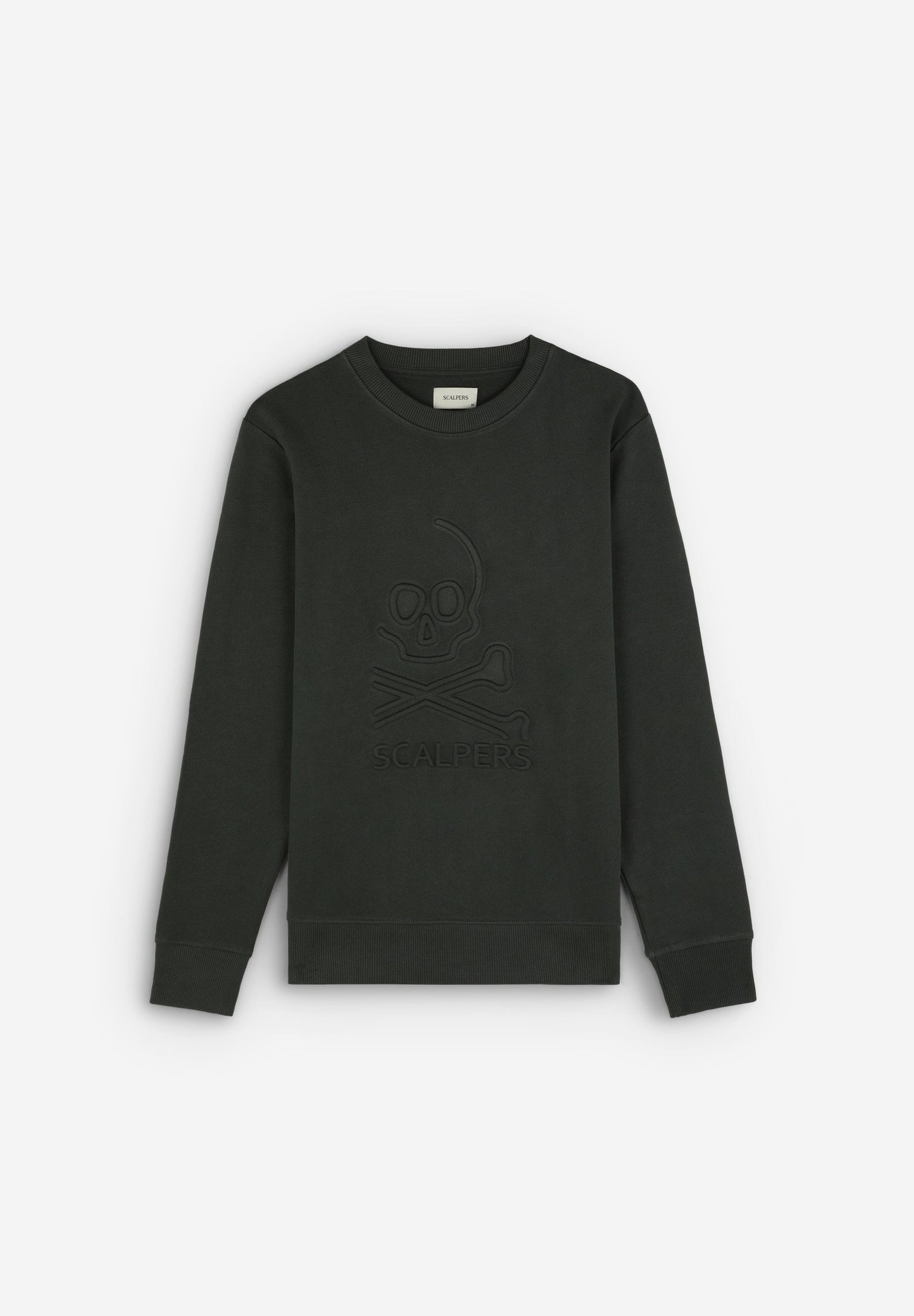 SWEATSHIRT WITH RAISED LOGO