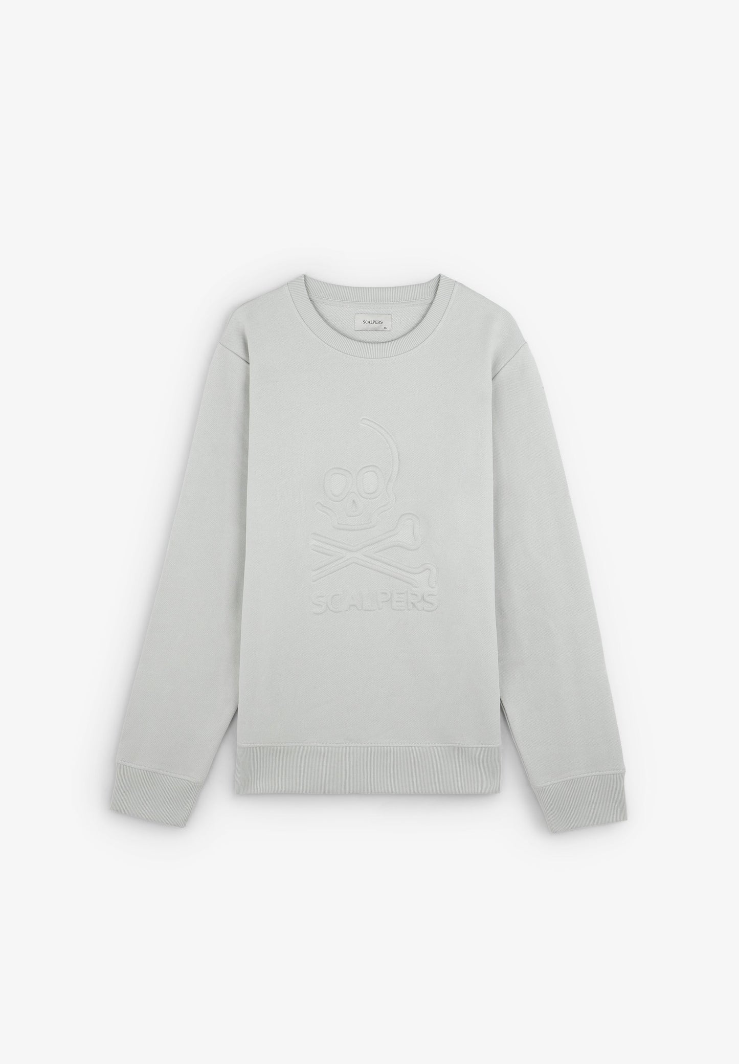 SWEATSHIRT WITH RAISED LOGO